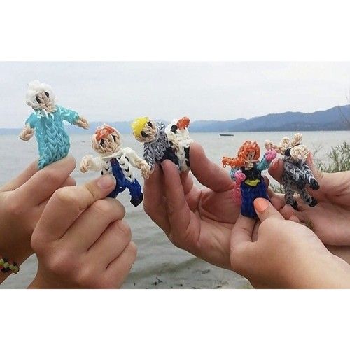 Δημιουργικό σετ - πλέξτε τα δικά σας βραχιόλια από 4400 τμχ. λαστιχάκια - Kruzzel