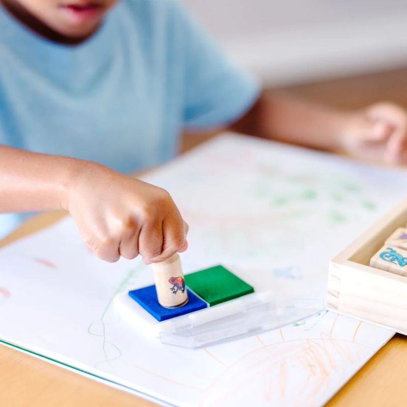 Δημιουργικό Σετ γραμματοσήμων - Rainforest - Melissa & Doug