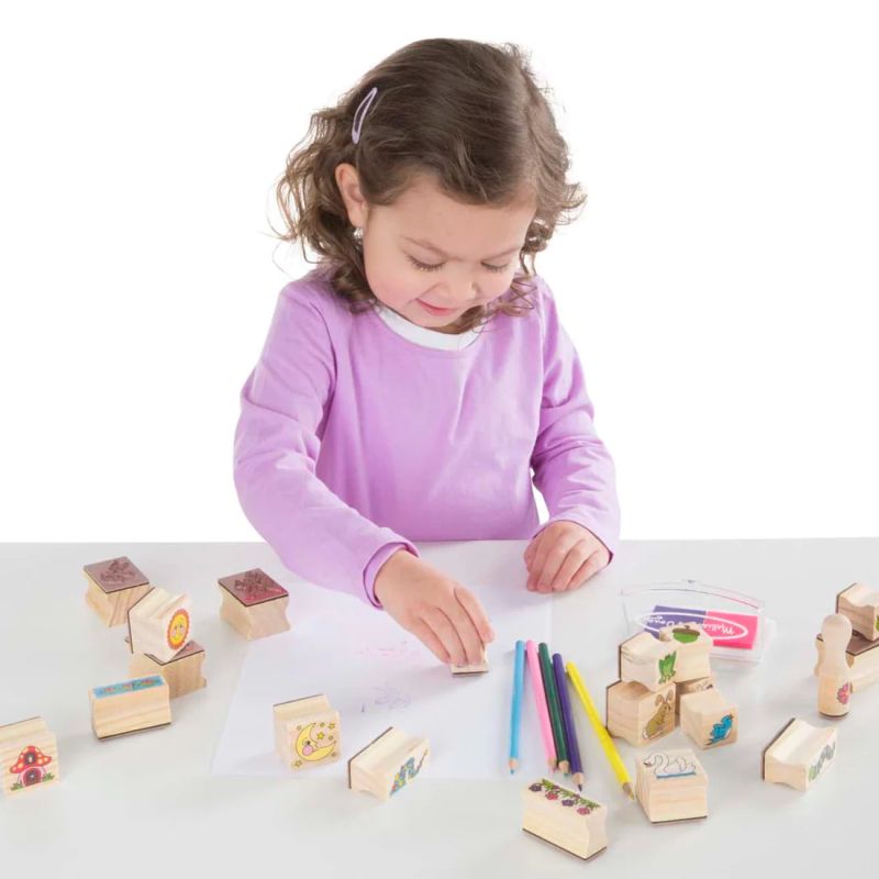 Magic Garden Creative Stamp Set - Melissa & Doug