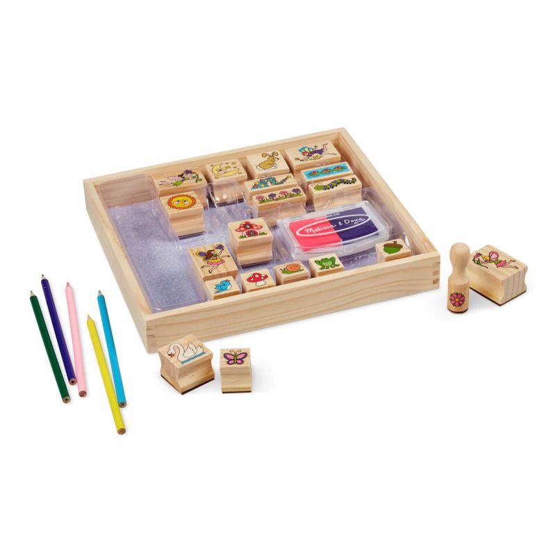 Magic Garden Creative Stamp Set - Melissa & Doug