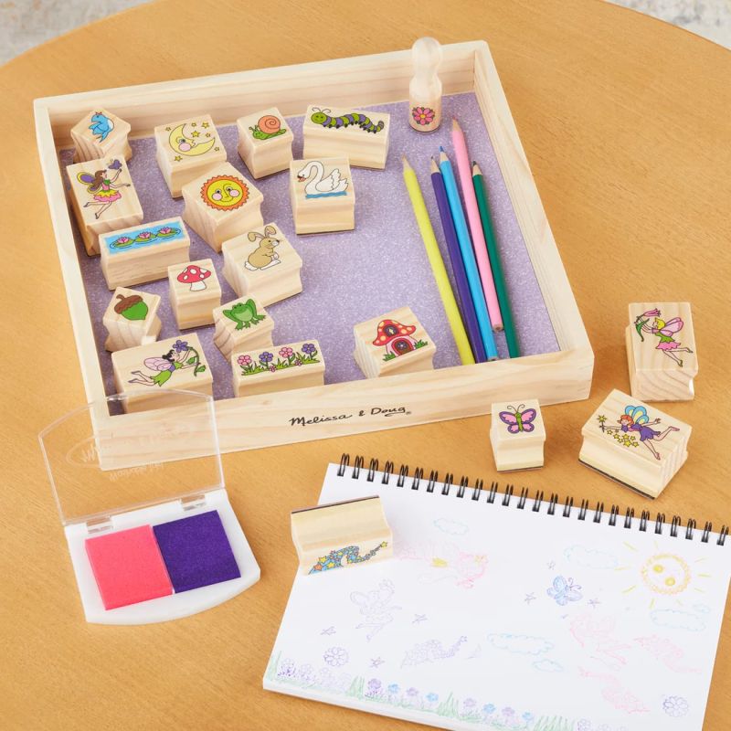 Magic Garden Creative Stamp Set - Melissa & Doug