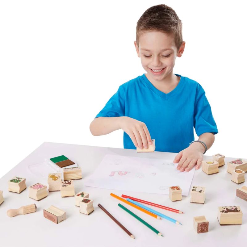 Creative Stamp Set - Farm - Melissa & Doug