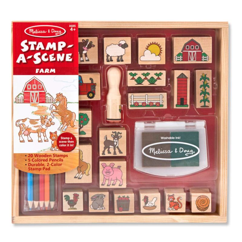 Creative Stamp Set - Farm - Melissa & Doug
