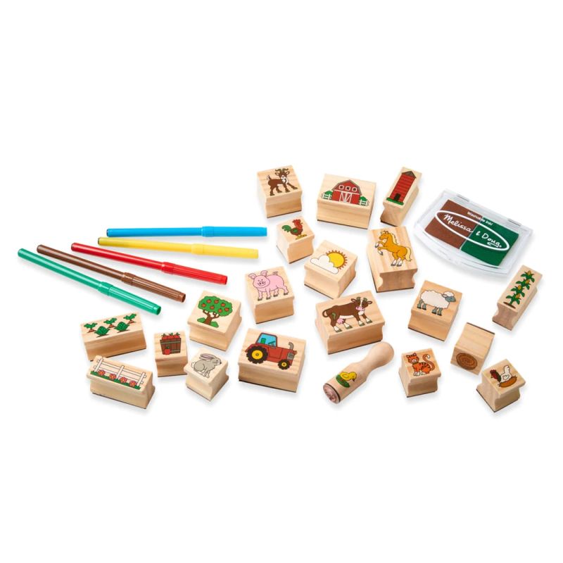 Creative Stamp Set - Farm - Melissa & Doug