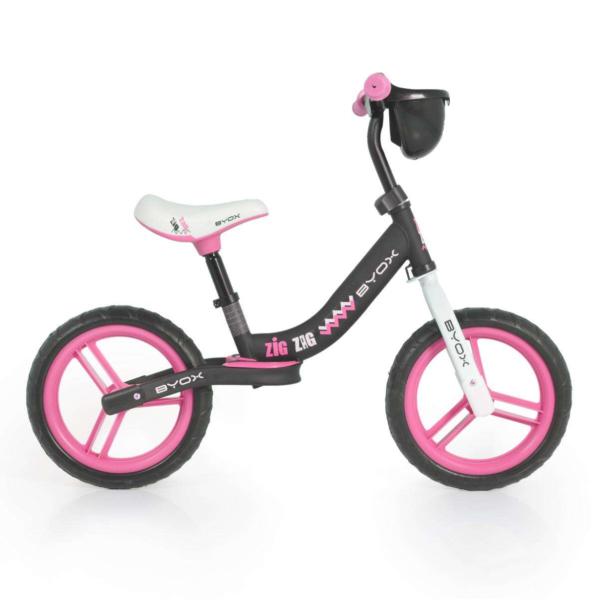 BALANCE BIKE Zig Zag ροζ