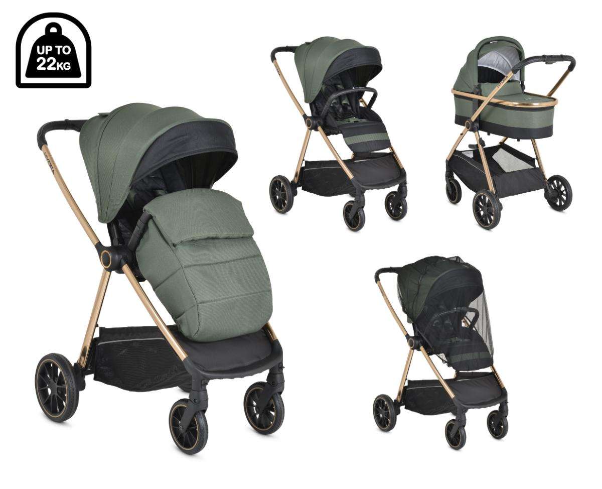 Μικτό καρότσι Hydra green