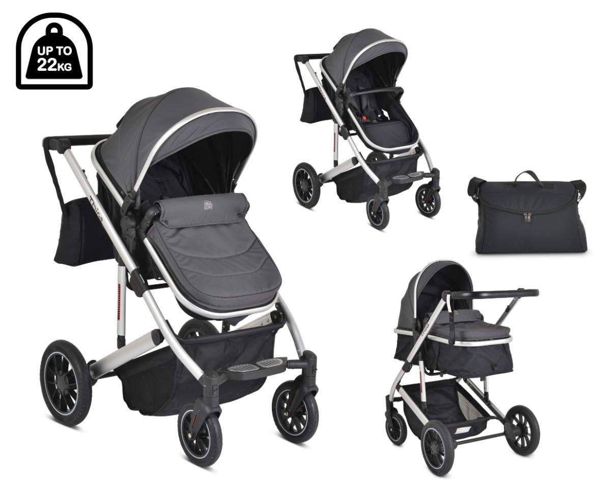 Комбинирана количка Thira сив