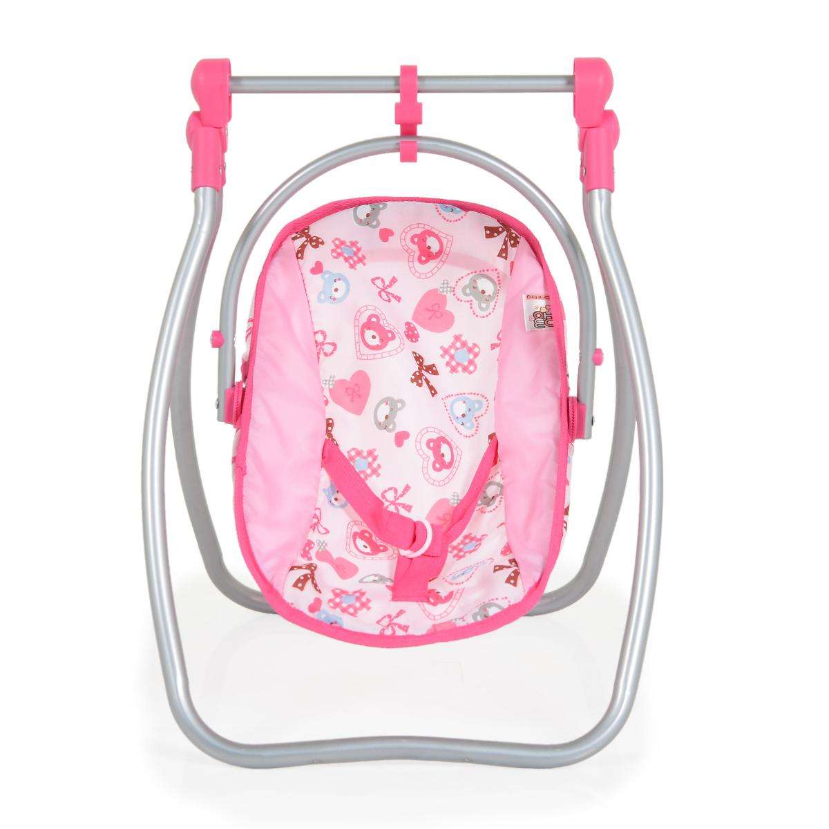 2в1 Столче за хранене и люлка за кукли Lovely Bear 9397C