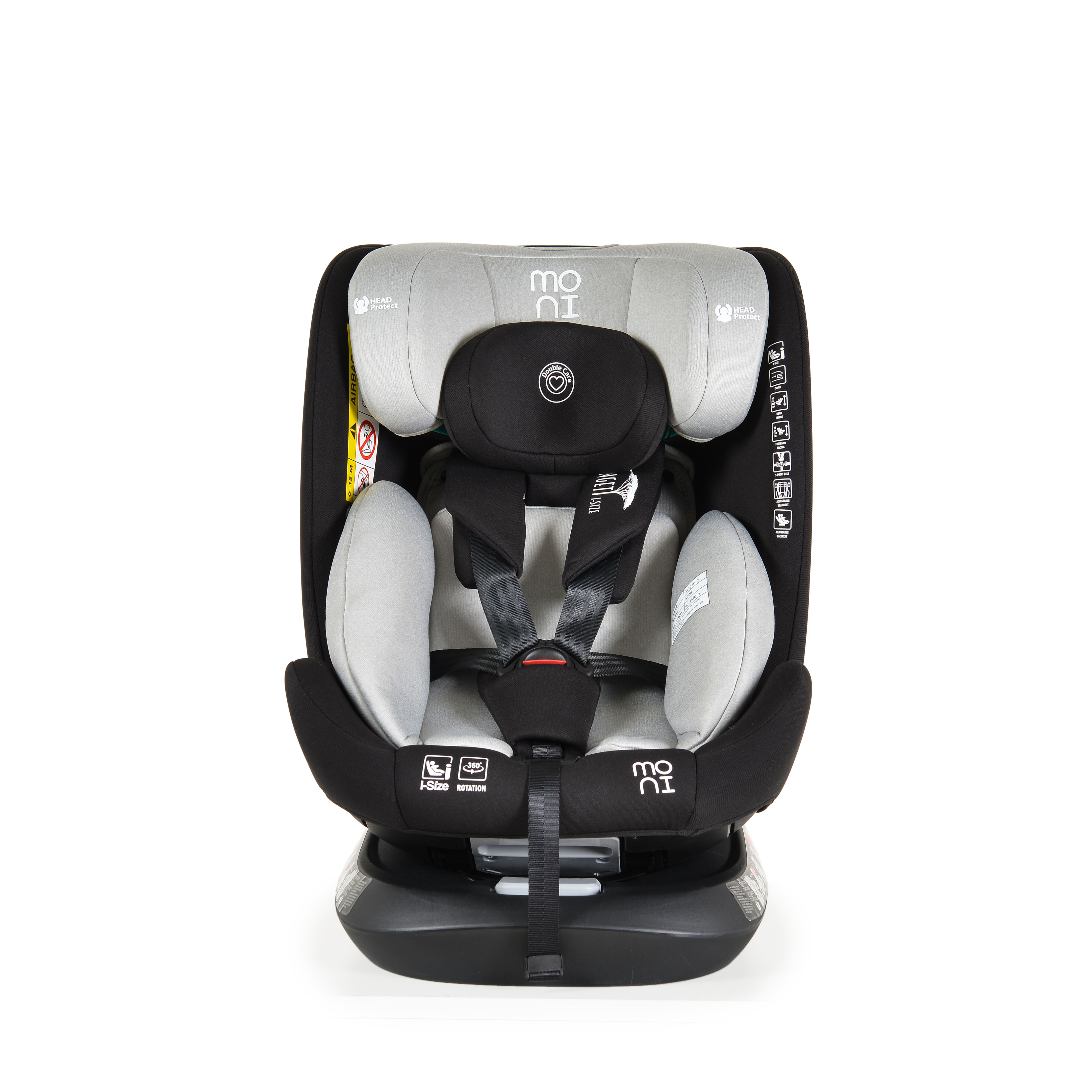 Стол за кола Serengeti I-size 40-150СМ светлосив