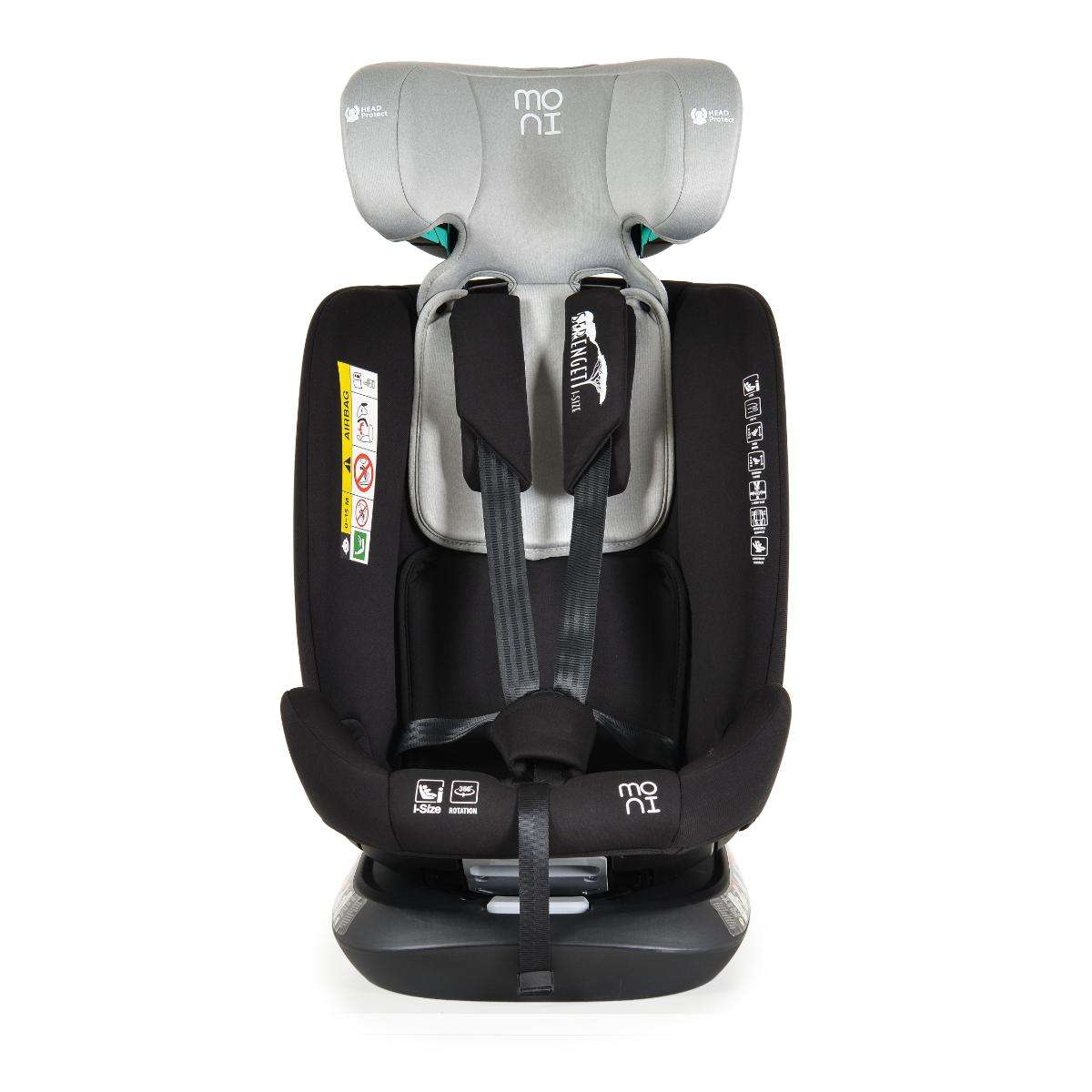 Стол за кола Serengeti I-size 40-150СМ светлосив