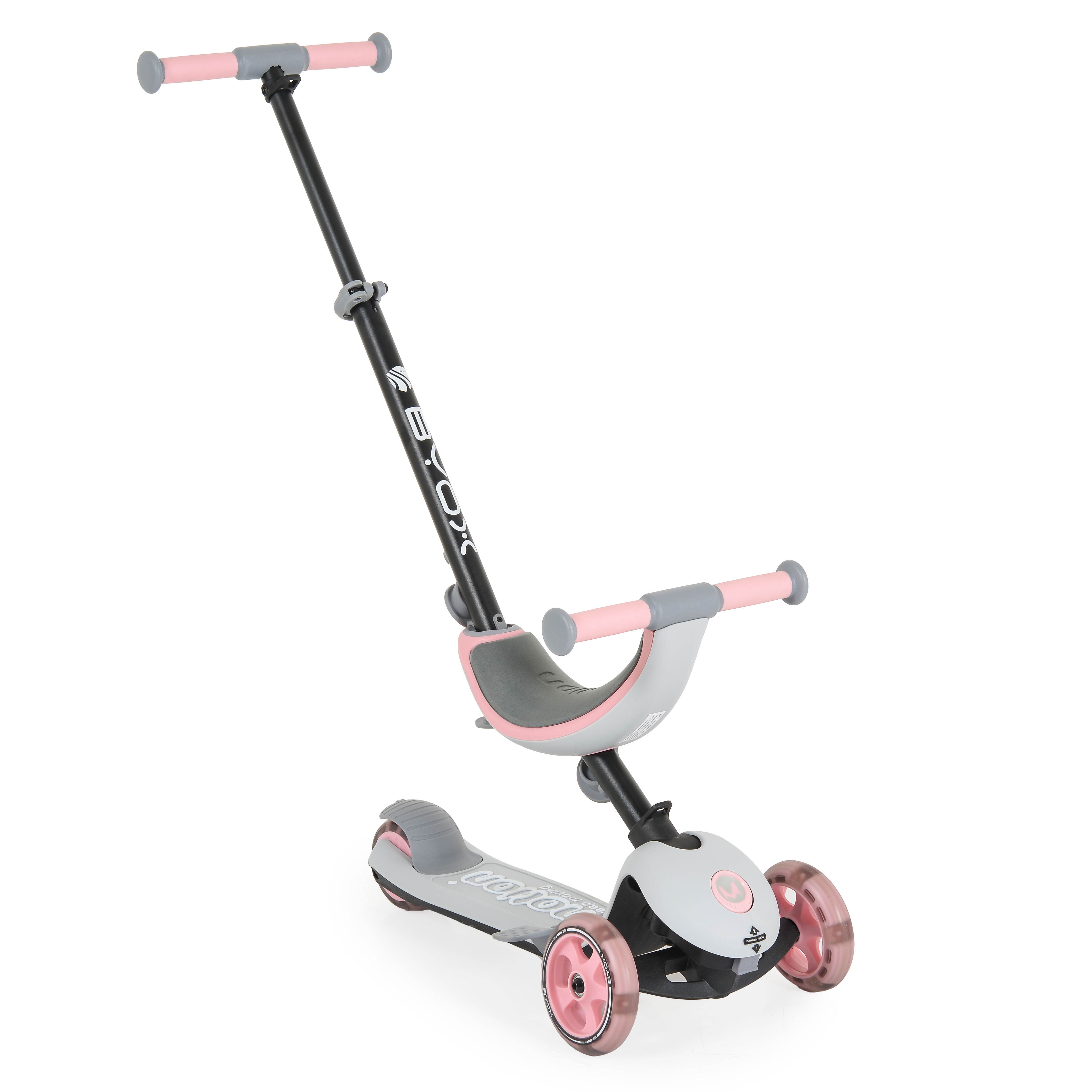 Motion 4in1 scooter ροζ