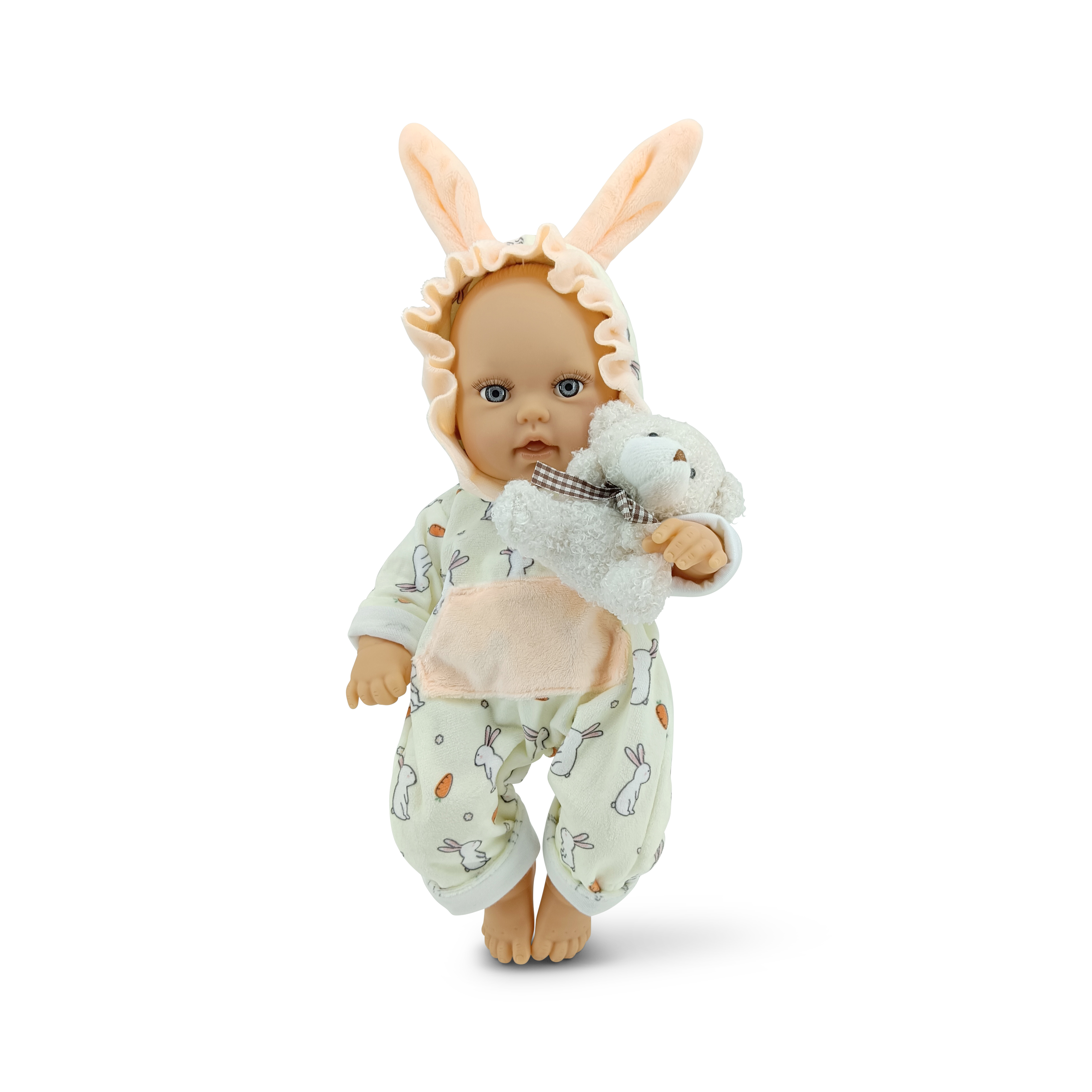 Κούκλα 30cm Lovely Baby Rabbit LS1255-2