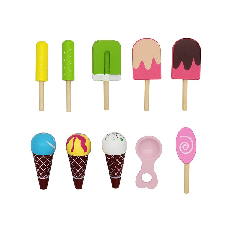 Ξύλινο καρότσι παγωτού W10A095