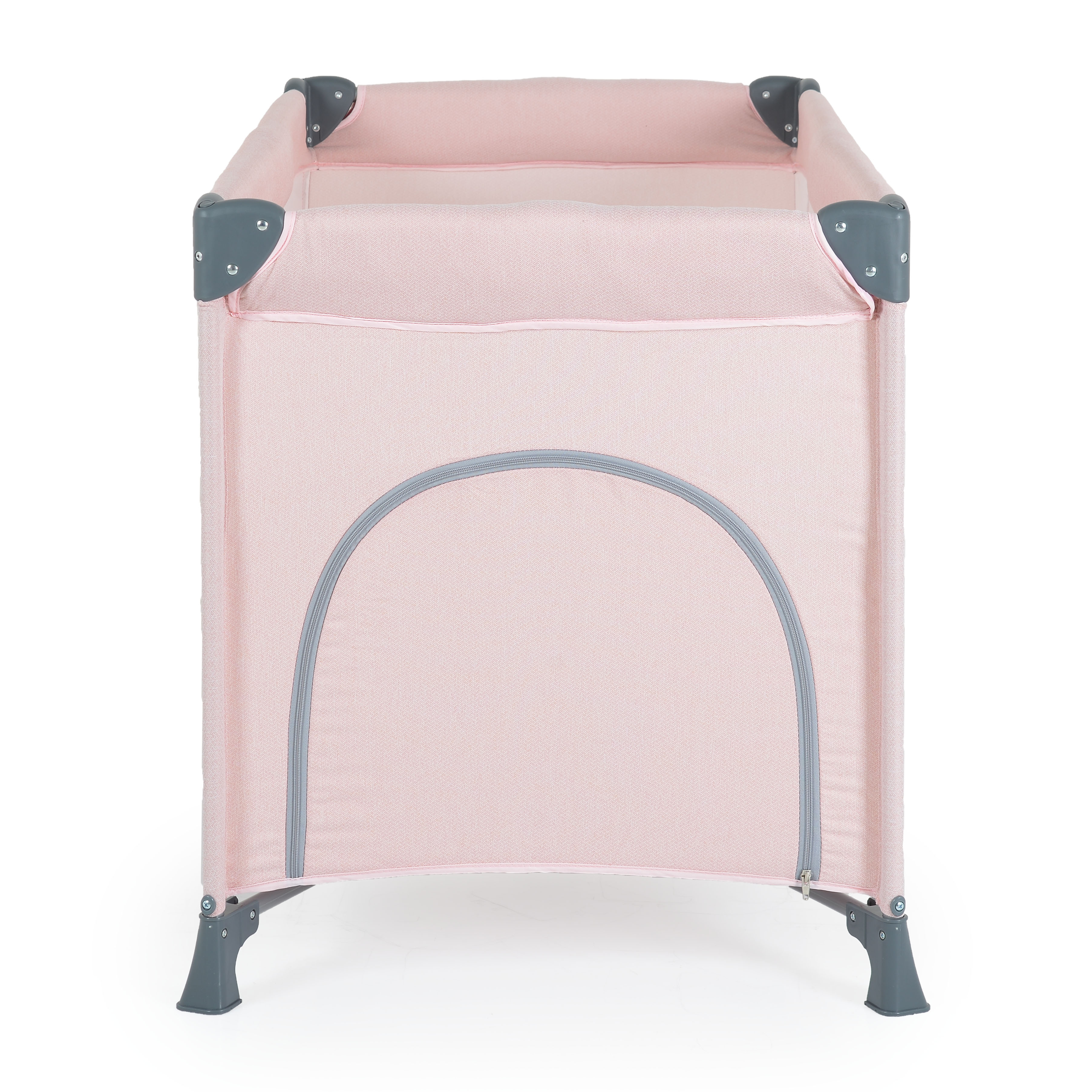 Παρκοκρέβατο One touch ροζ