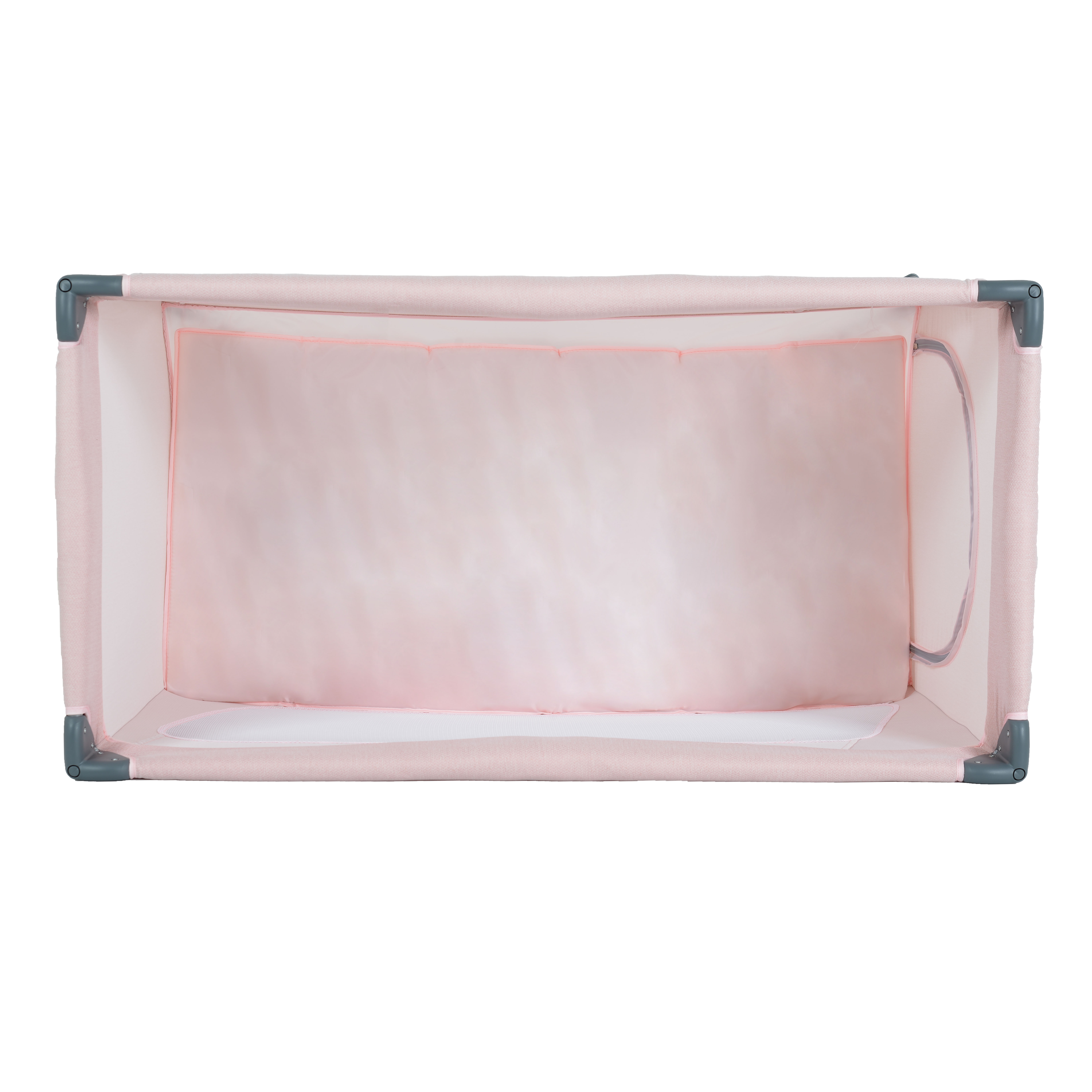 Παρκοκρέβατο One touch ροζ