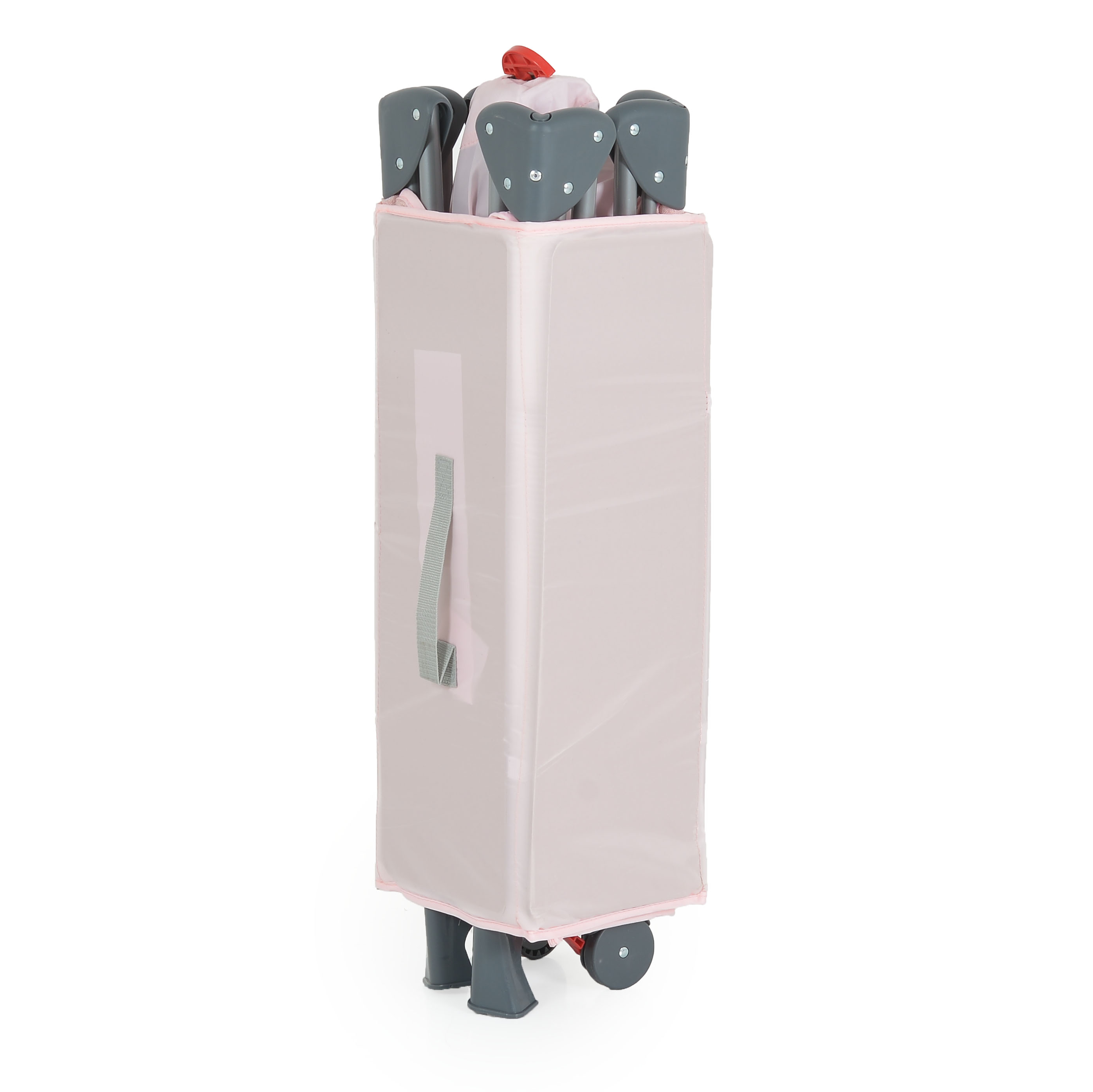 Παρκοκρέβατο One touch ροζ