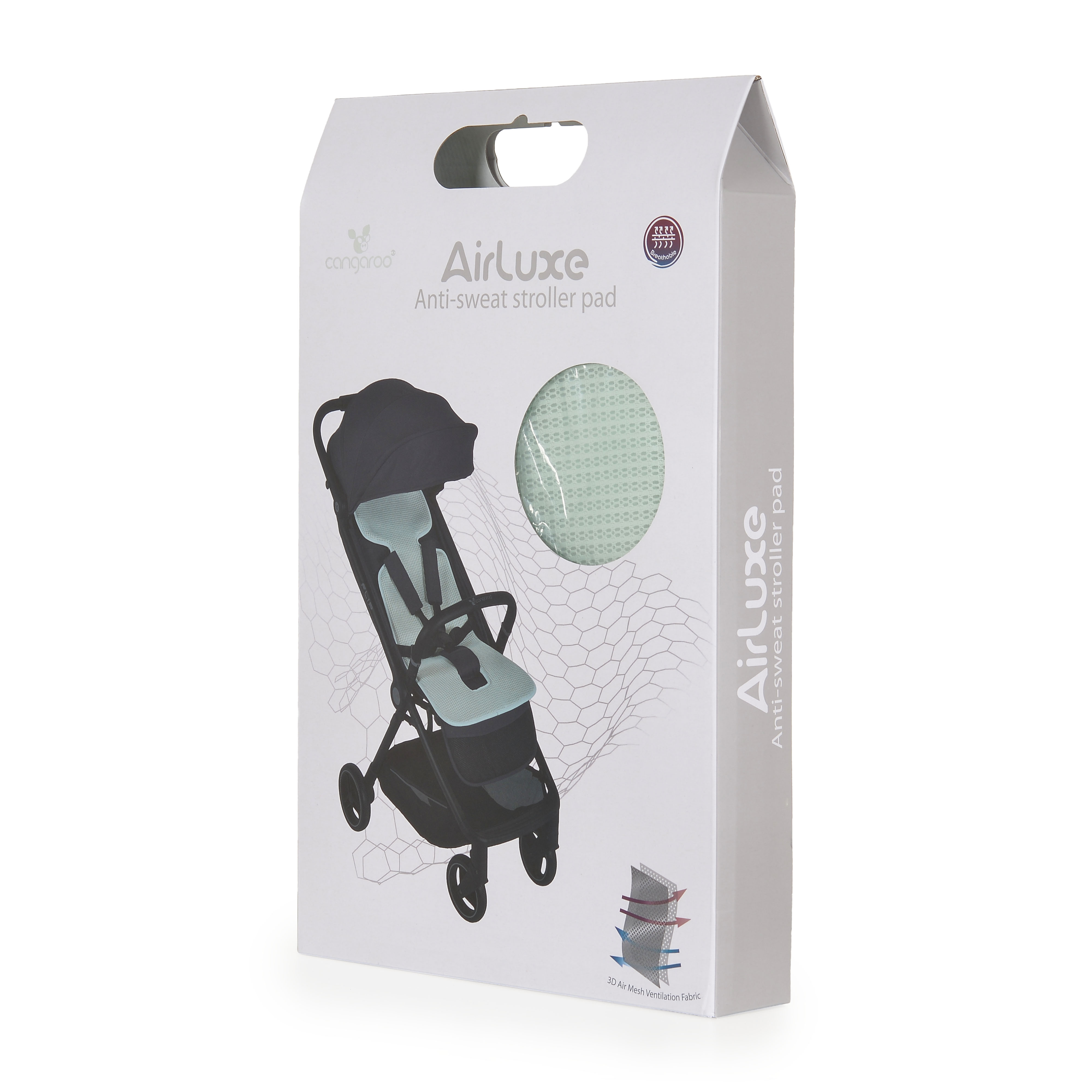 Πατάκι καροτσιού AIRLUXE μέντα