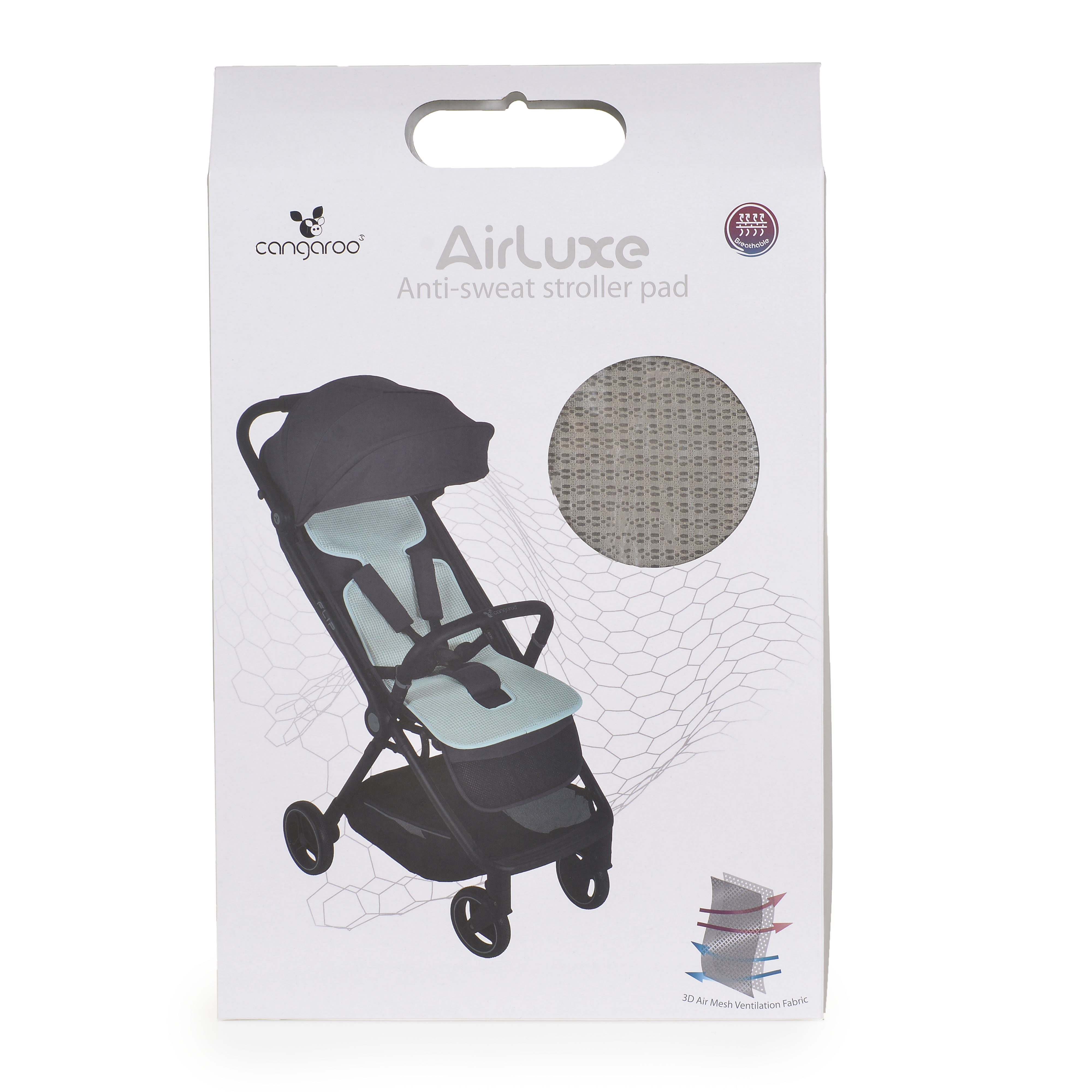 Πατάκι καροτσιού AIRLUXE γκρι