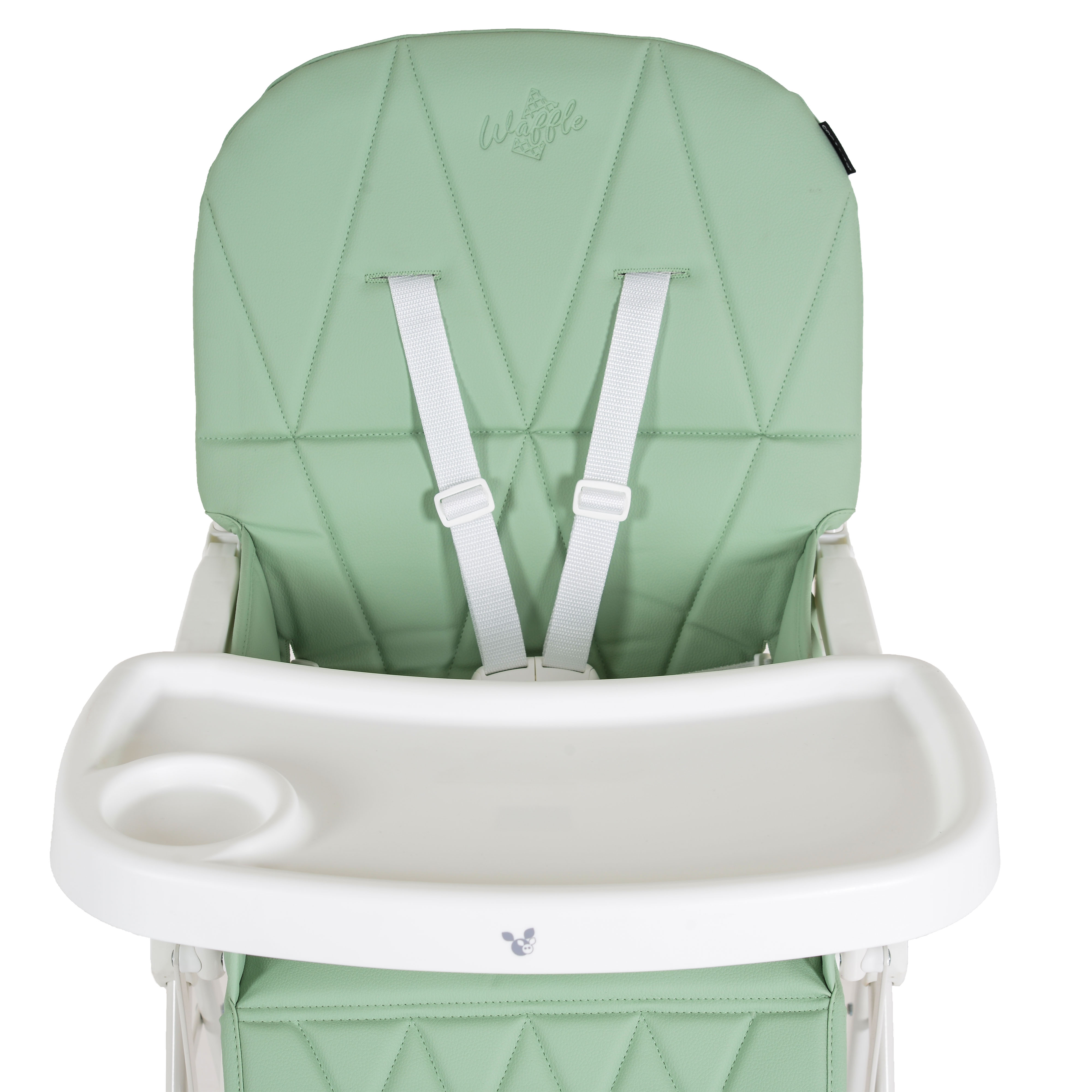 Καρέκλα τραπεζαρίας σε χρώμα waffle green
