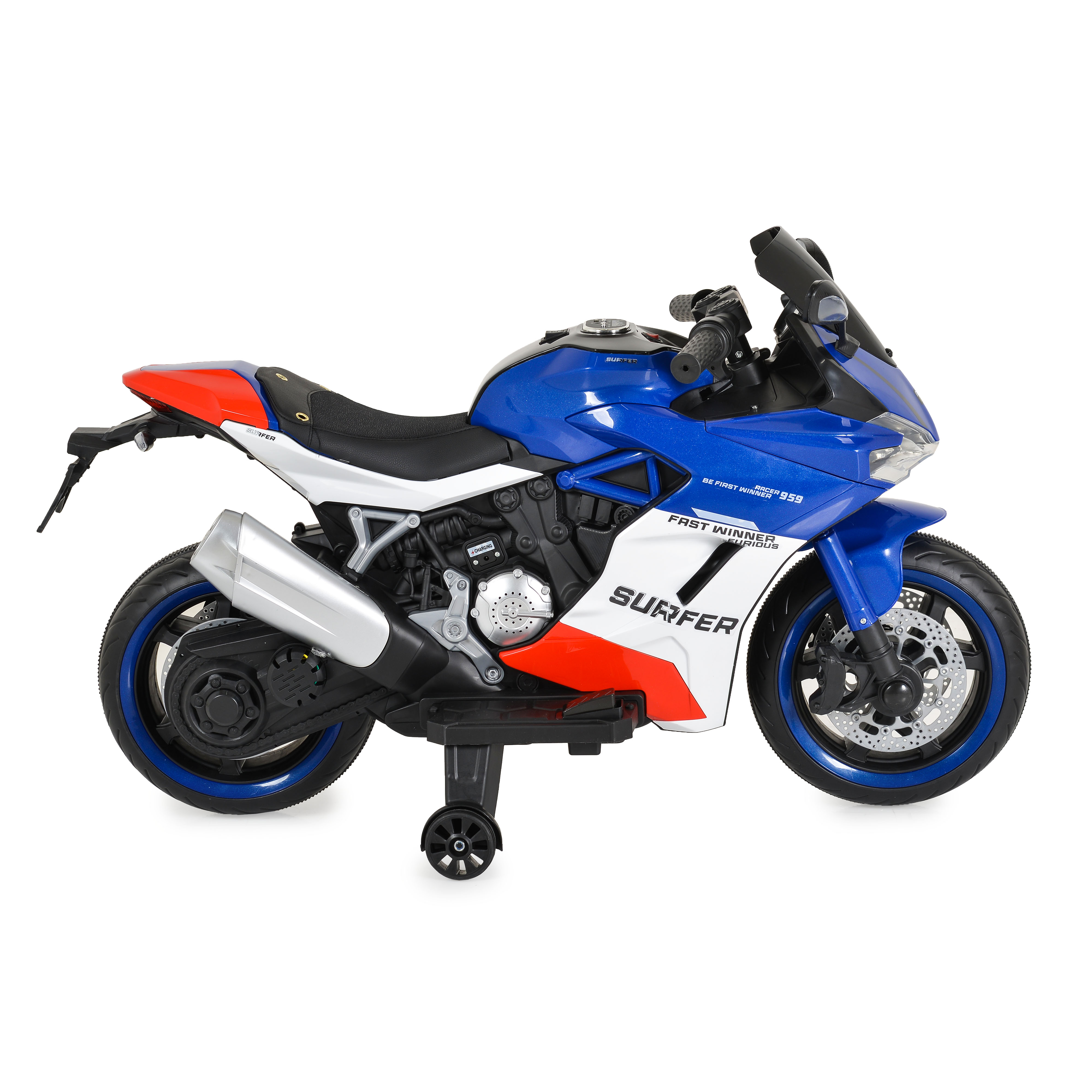 Μοτοσικλέτα με μπαταρία Surfer μπλε
