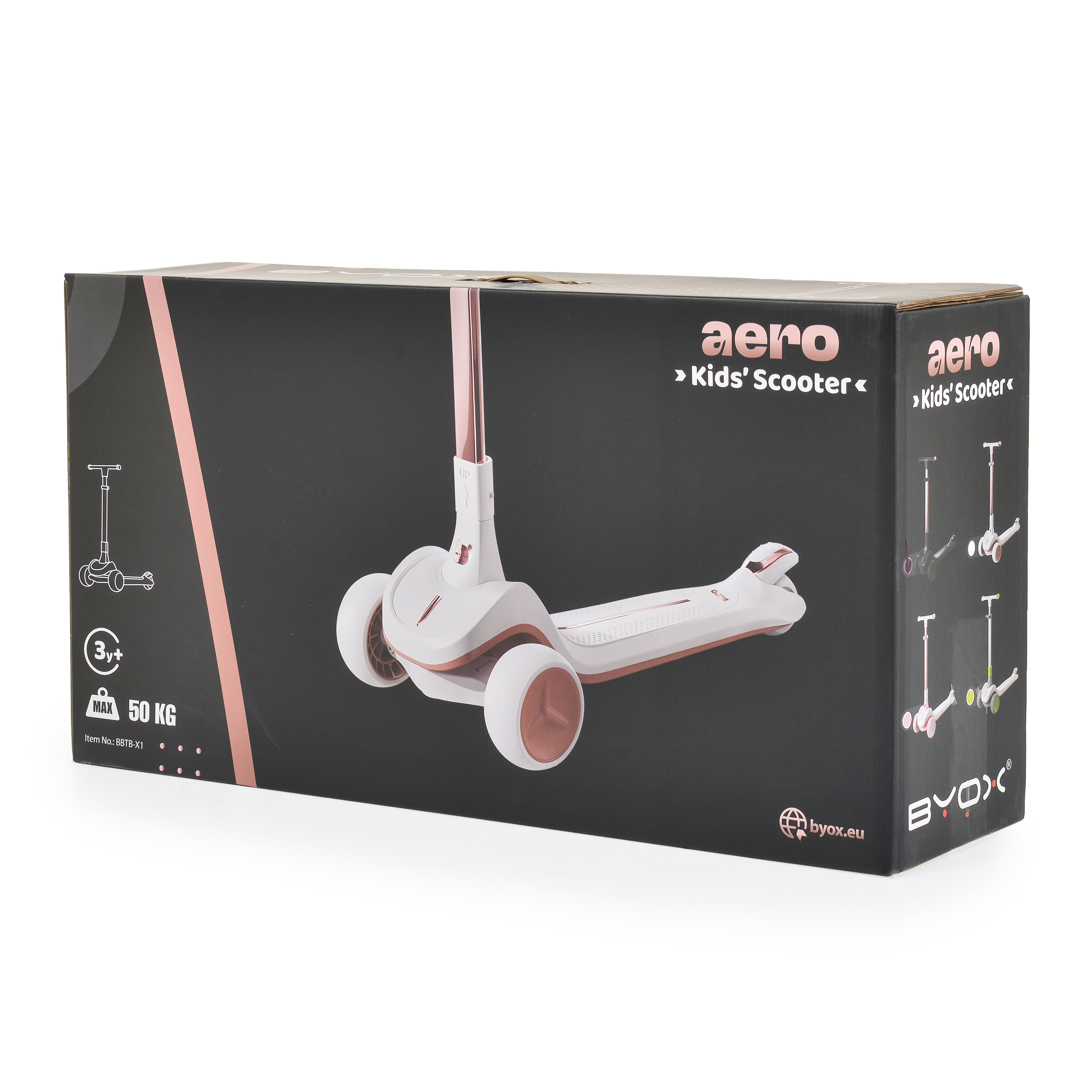 Aero Scooter σε χρώμα άνθρακος-μαύρο