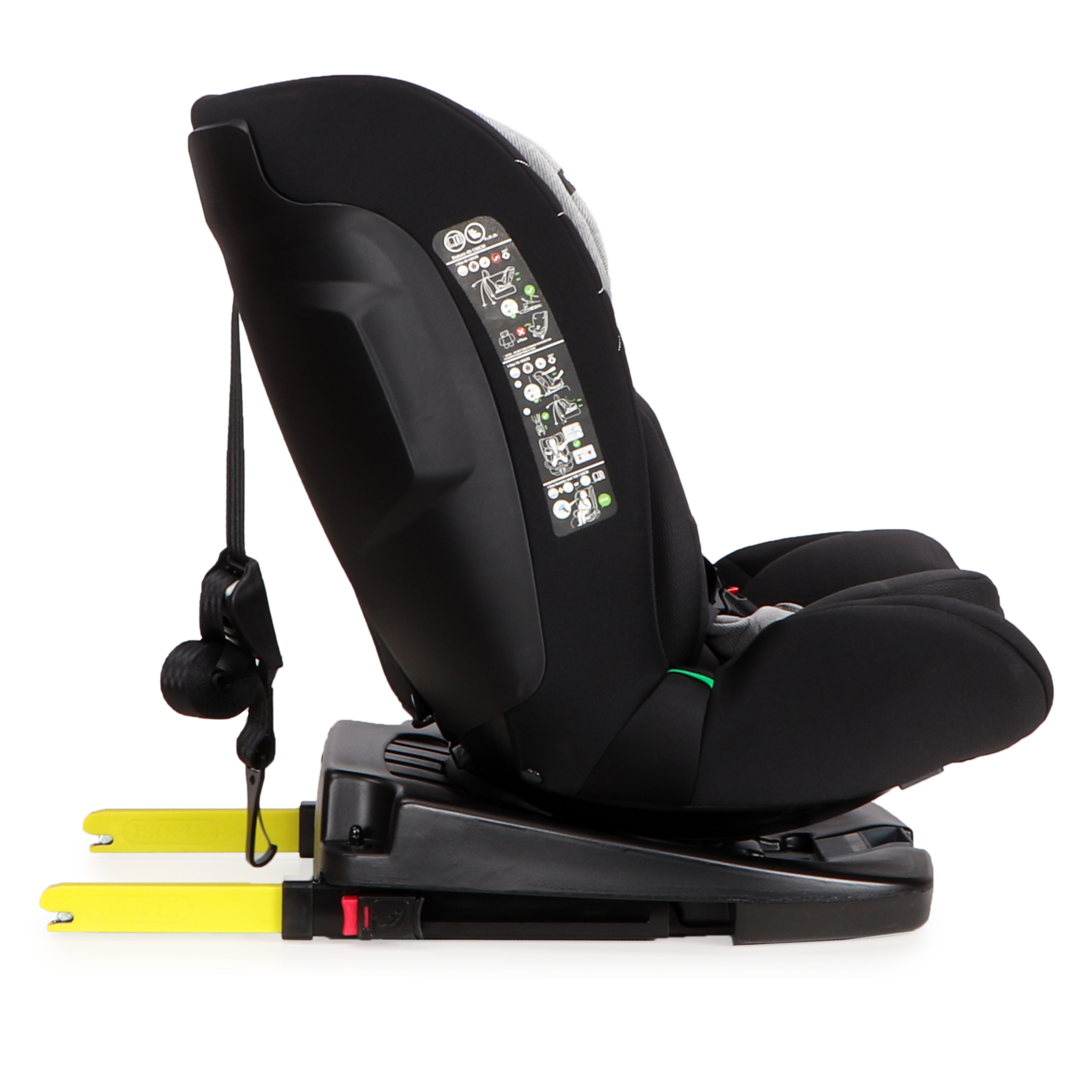 Κάθισμα αυτοκινήτου Vamos 40-150cm σε γκρι χρώμα