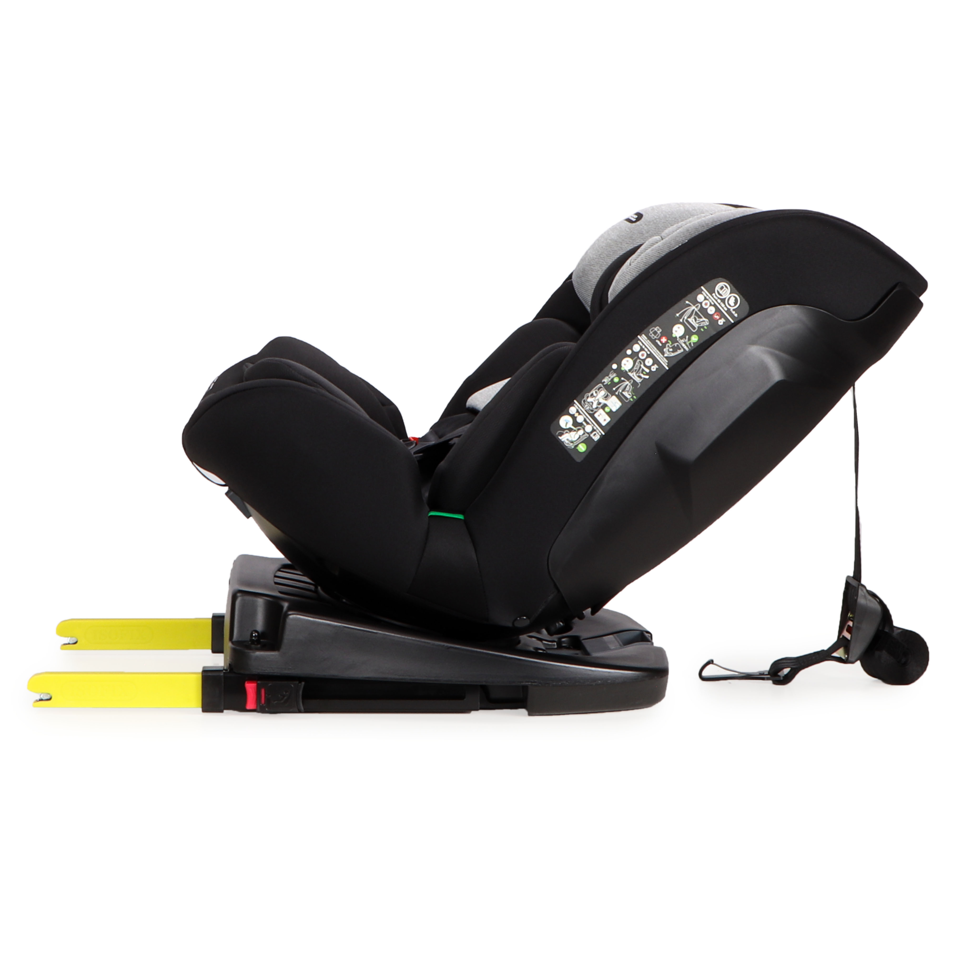 Κάθισμα αυτοκινήτου Vamos 40-150cm σε γκρι χρώμα