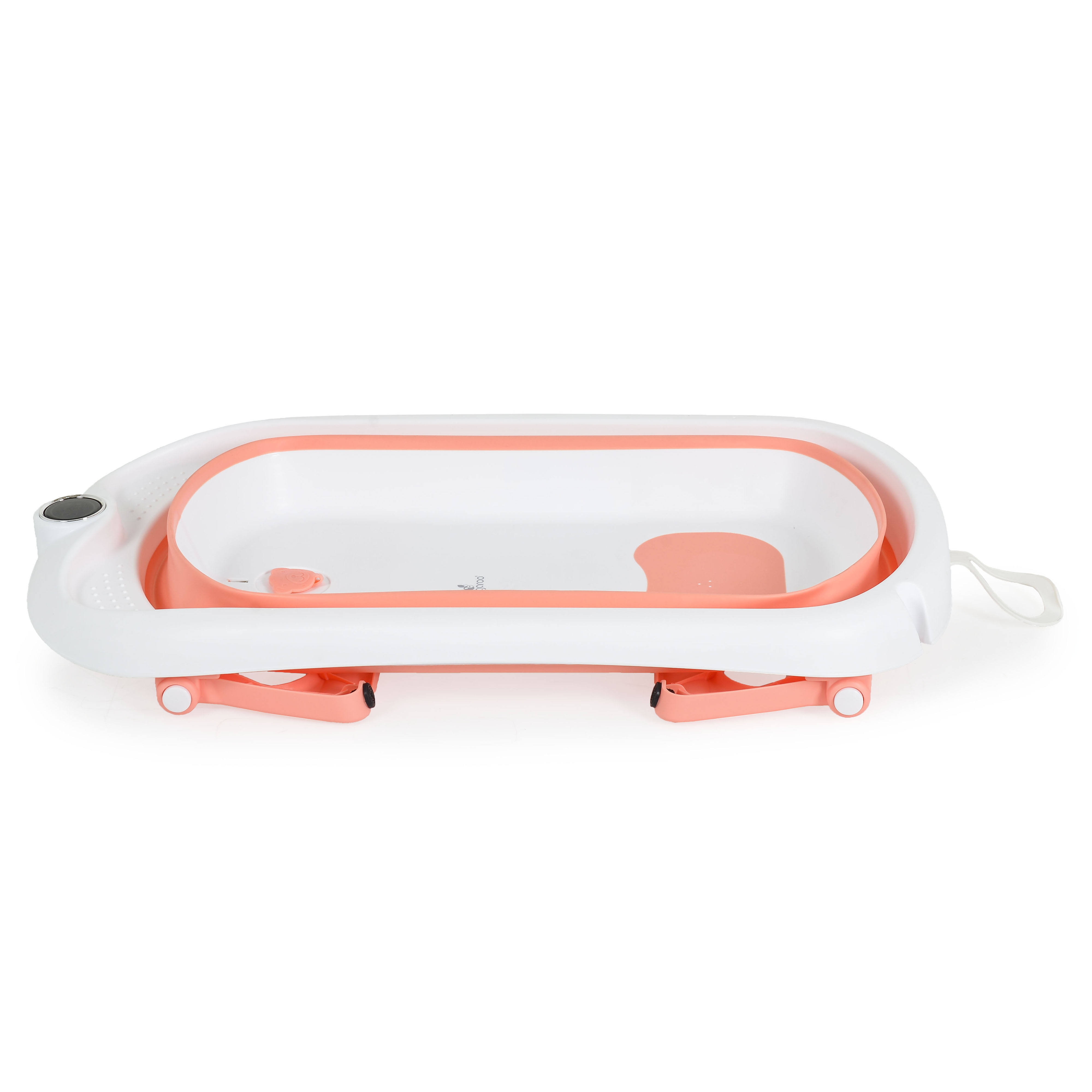 Πτυσσόμενο σετ μπάνιου μωρού Balena ροζ