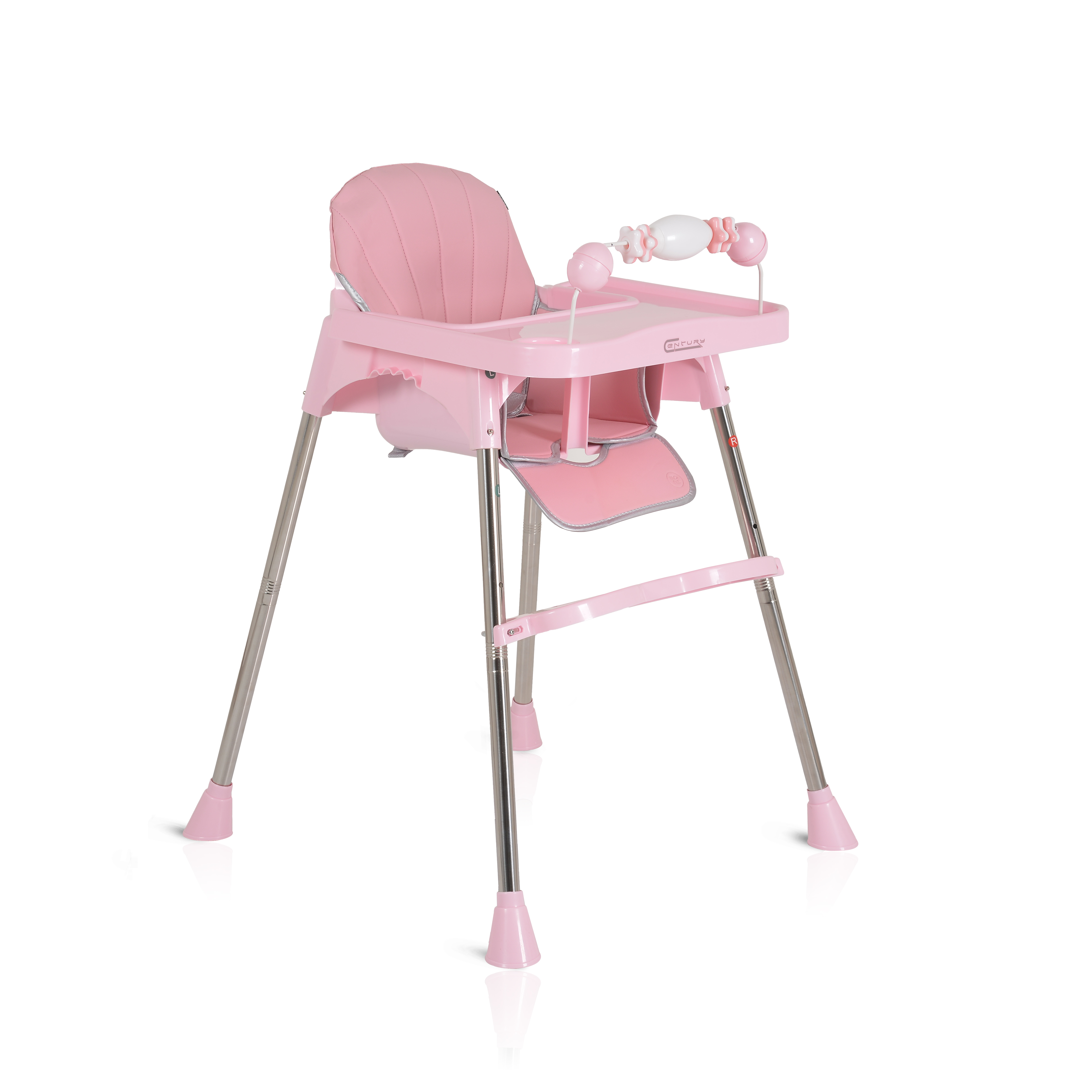 Καρέκλα τραπεζαρίας Century ροζ