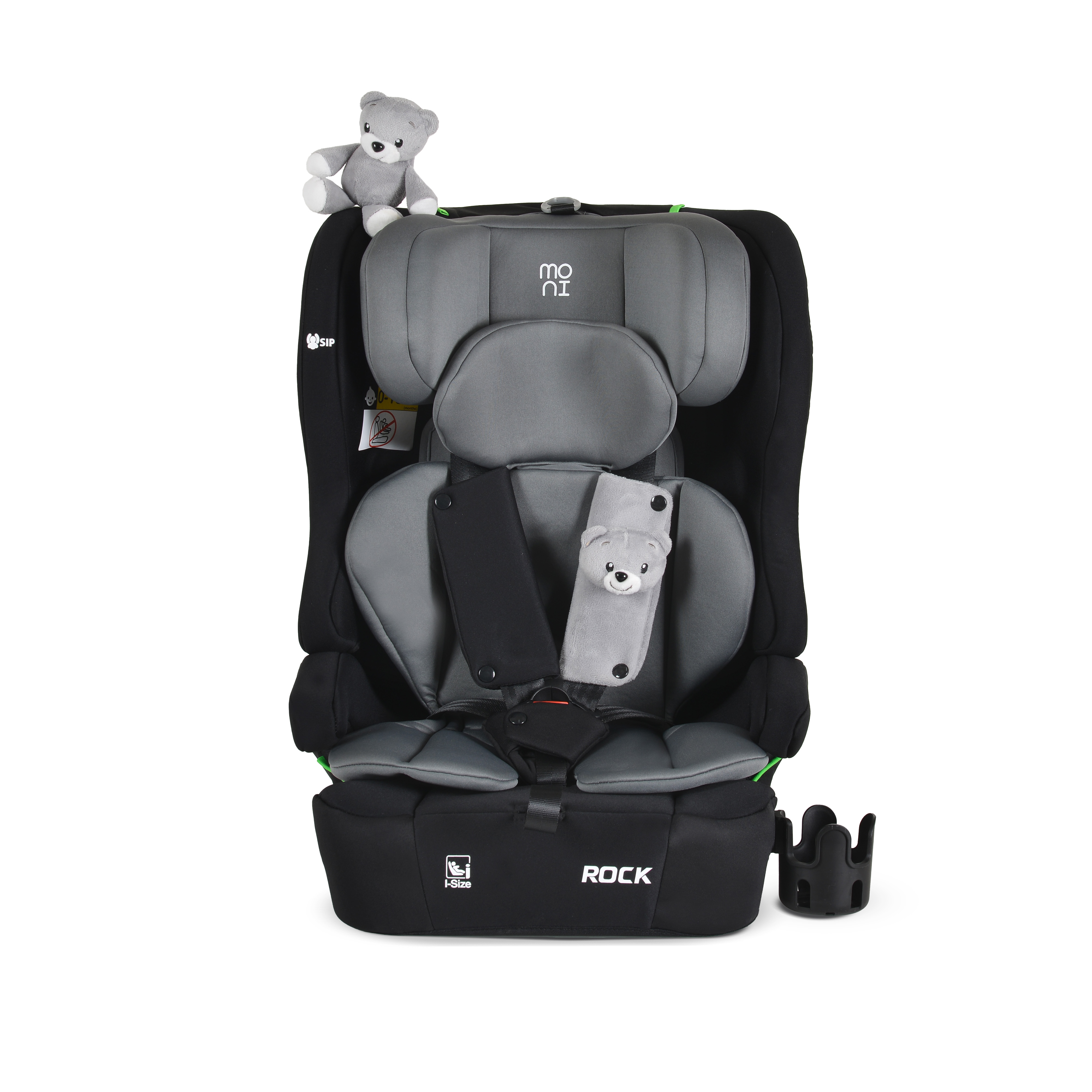 Κάθισμα αυτοκινήτου Rock 76-150cm Space-grey