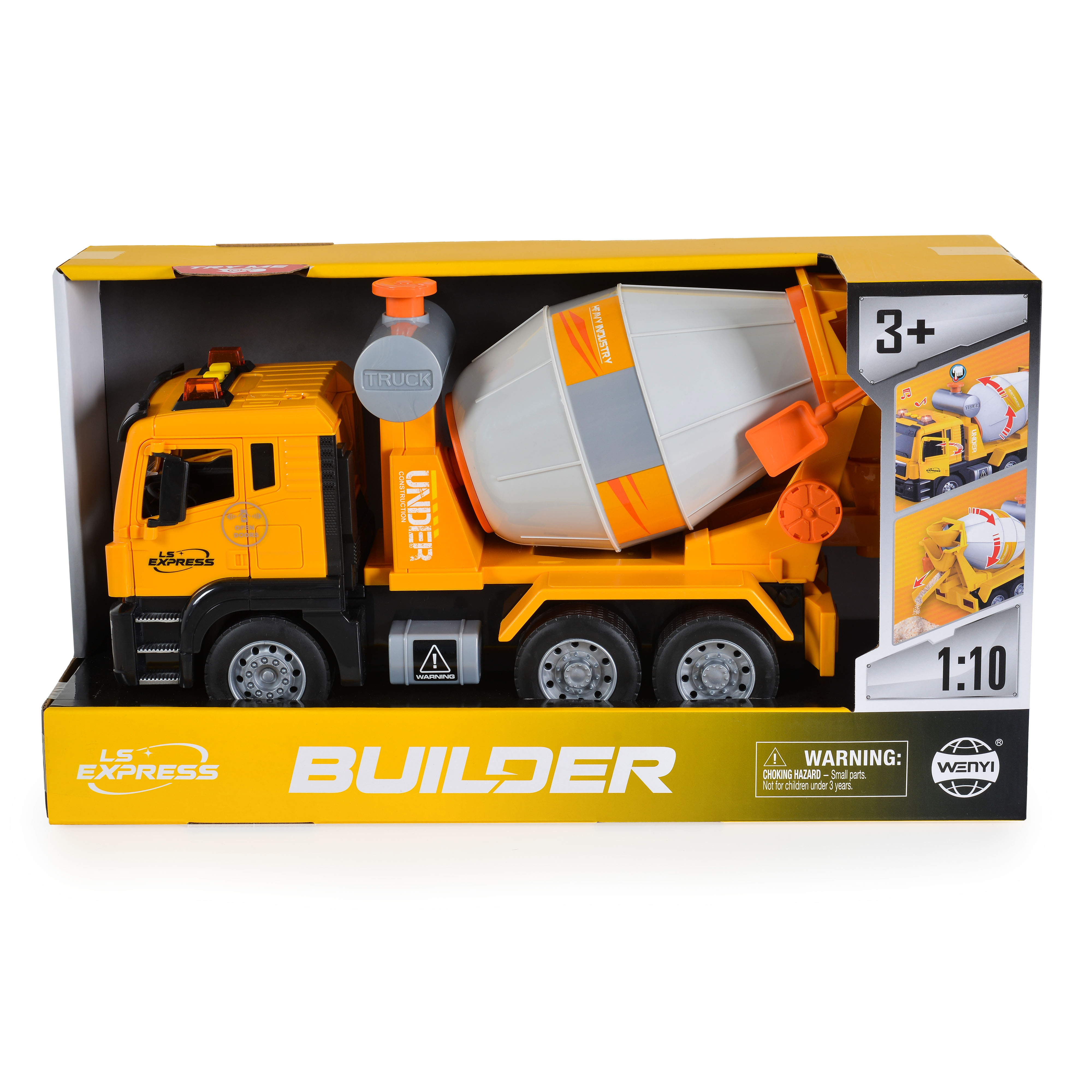 1:10 Φορτηγό σκυροδέματος (ήχος, φως και αντλία) 1111A