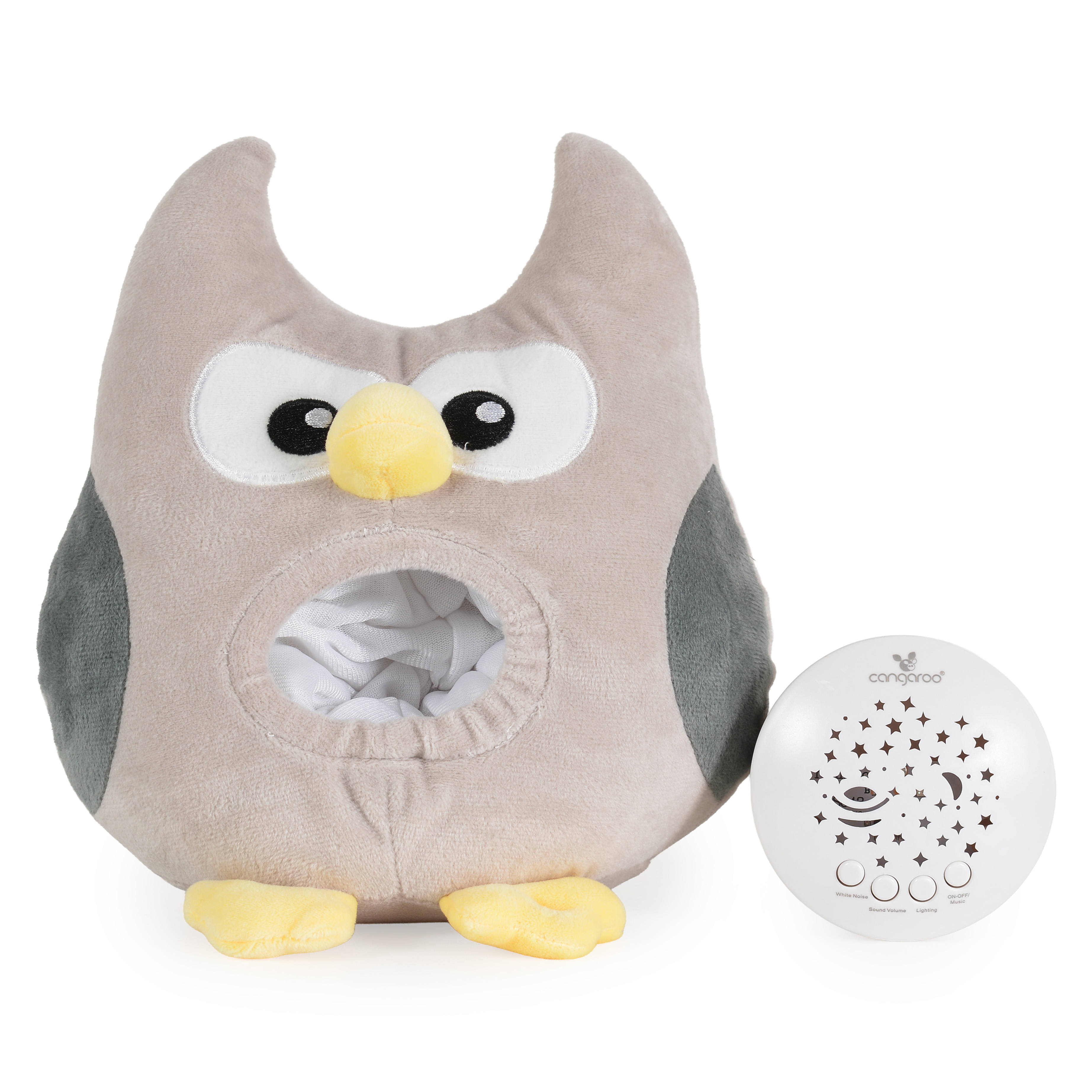 Νυχτερινό φως και προβολέας Owlie White Noise