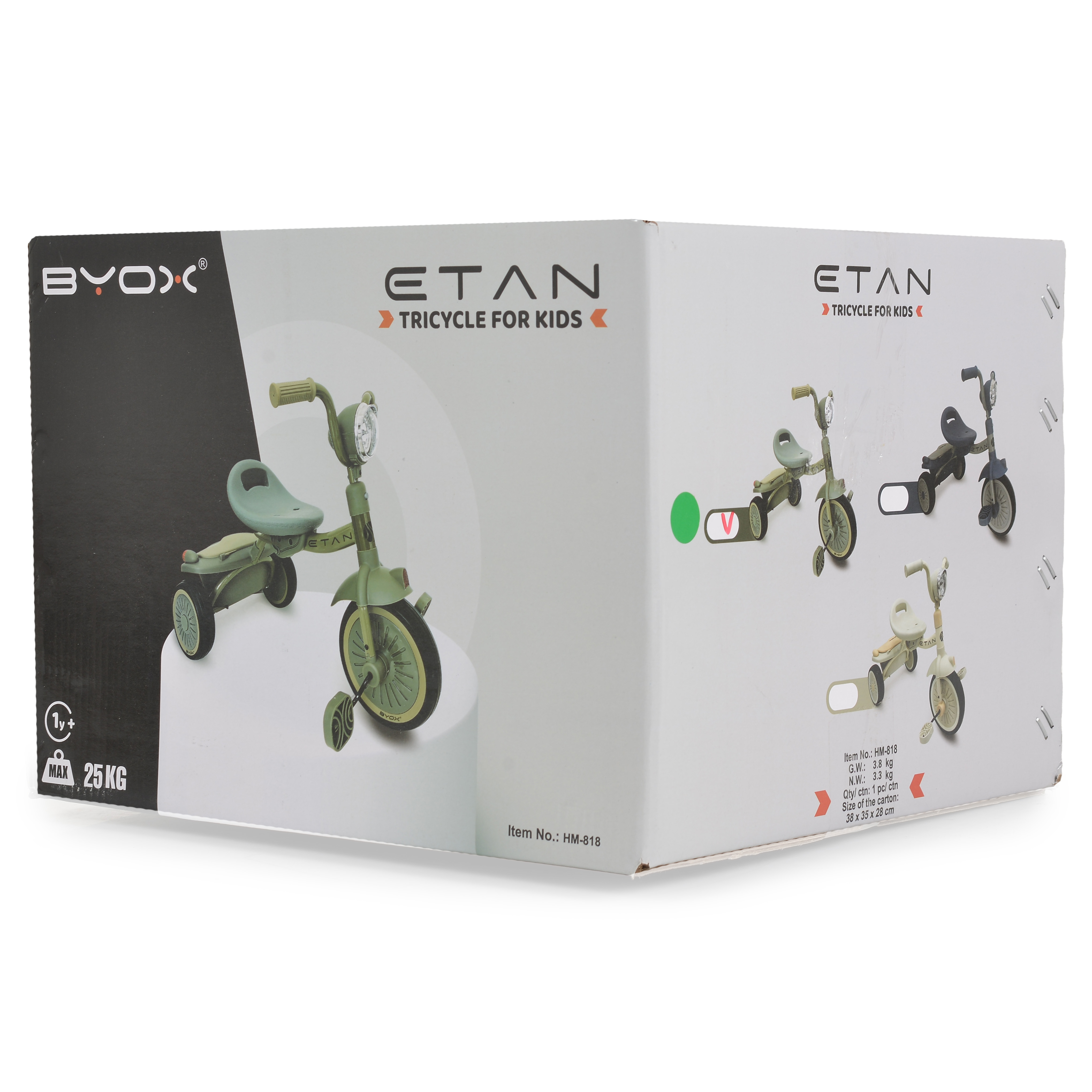 Τρίκυκλο Etan πράσινο