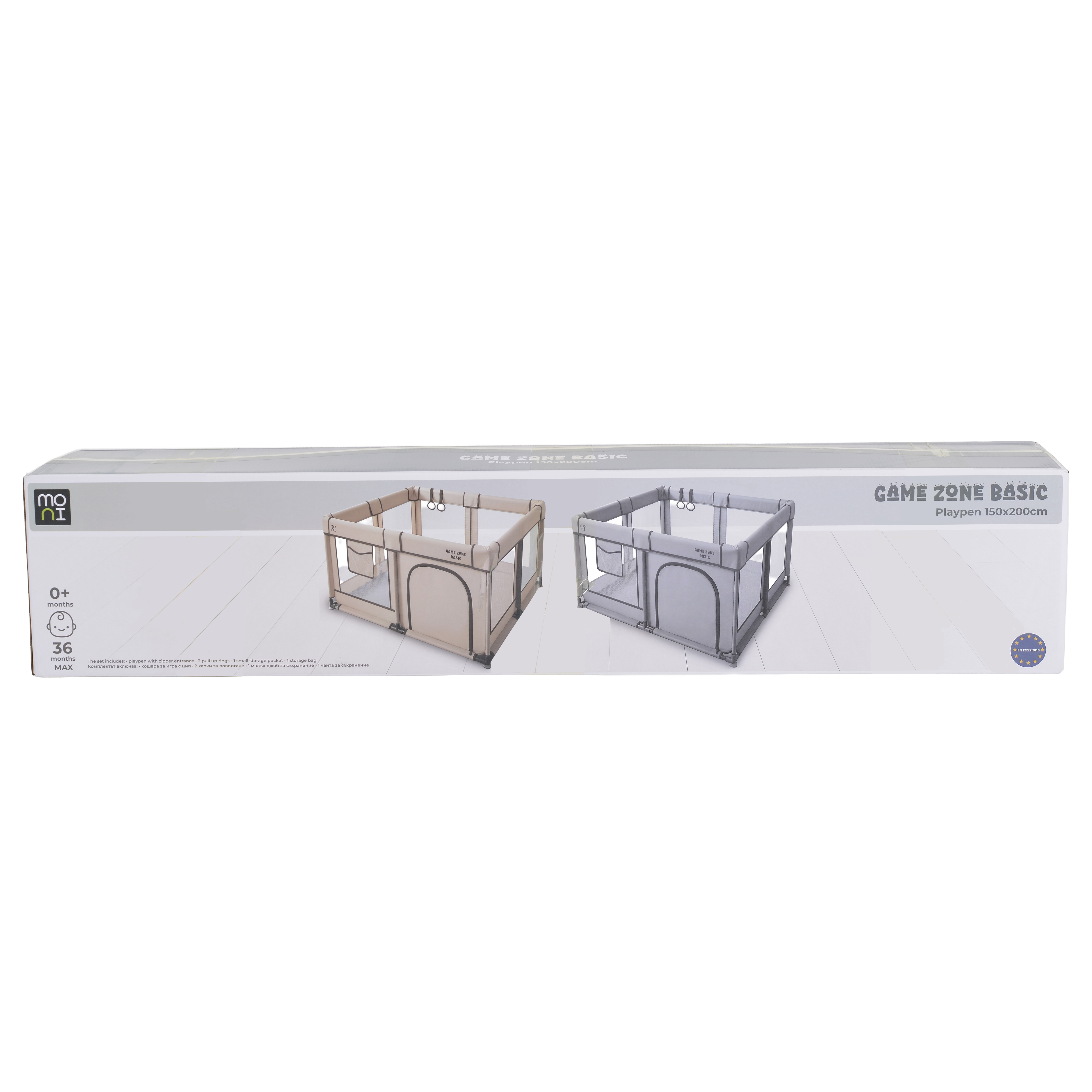 Παιδότοπος GameZone Basic 150*200 γκρι