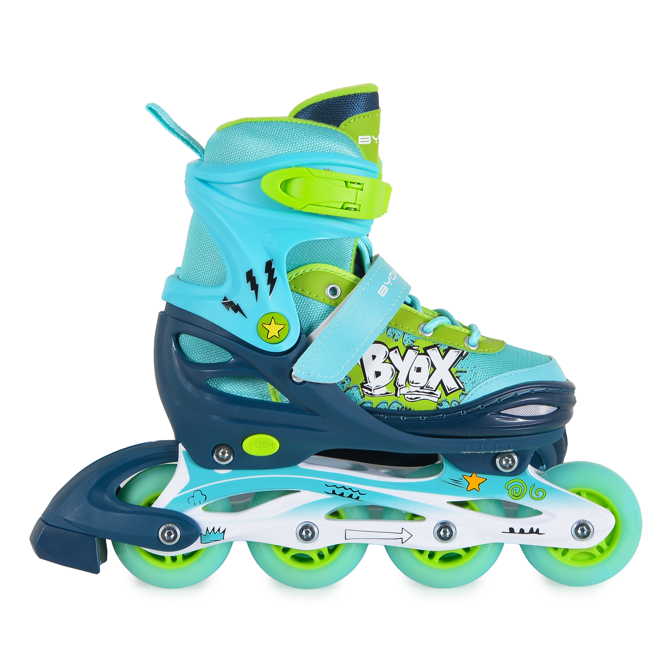 Rollerblades Rolox Blue-S-(30-33)