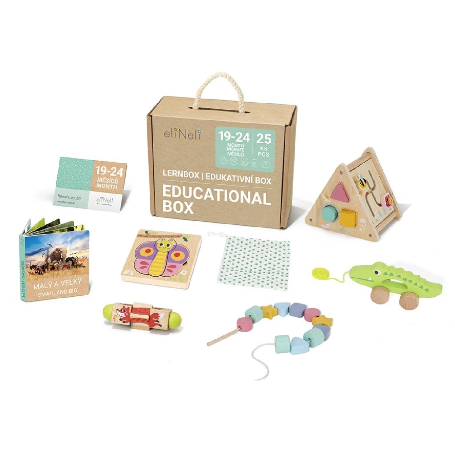 Εκπαιδευτικό Κουτί Montessori 19-24 μηνών Ηλικία: 1+