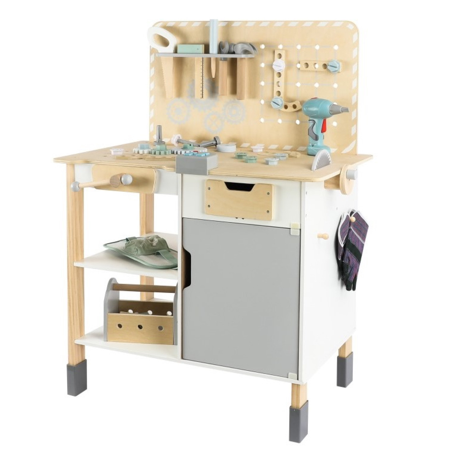 Ξυλουργείο με εργαλεία + ζώνη εργαλείων Ηλικία: 2+