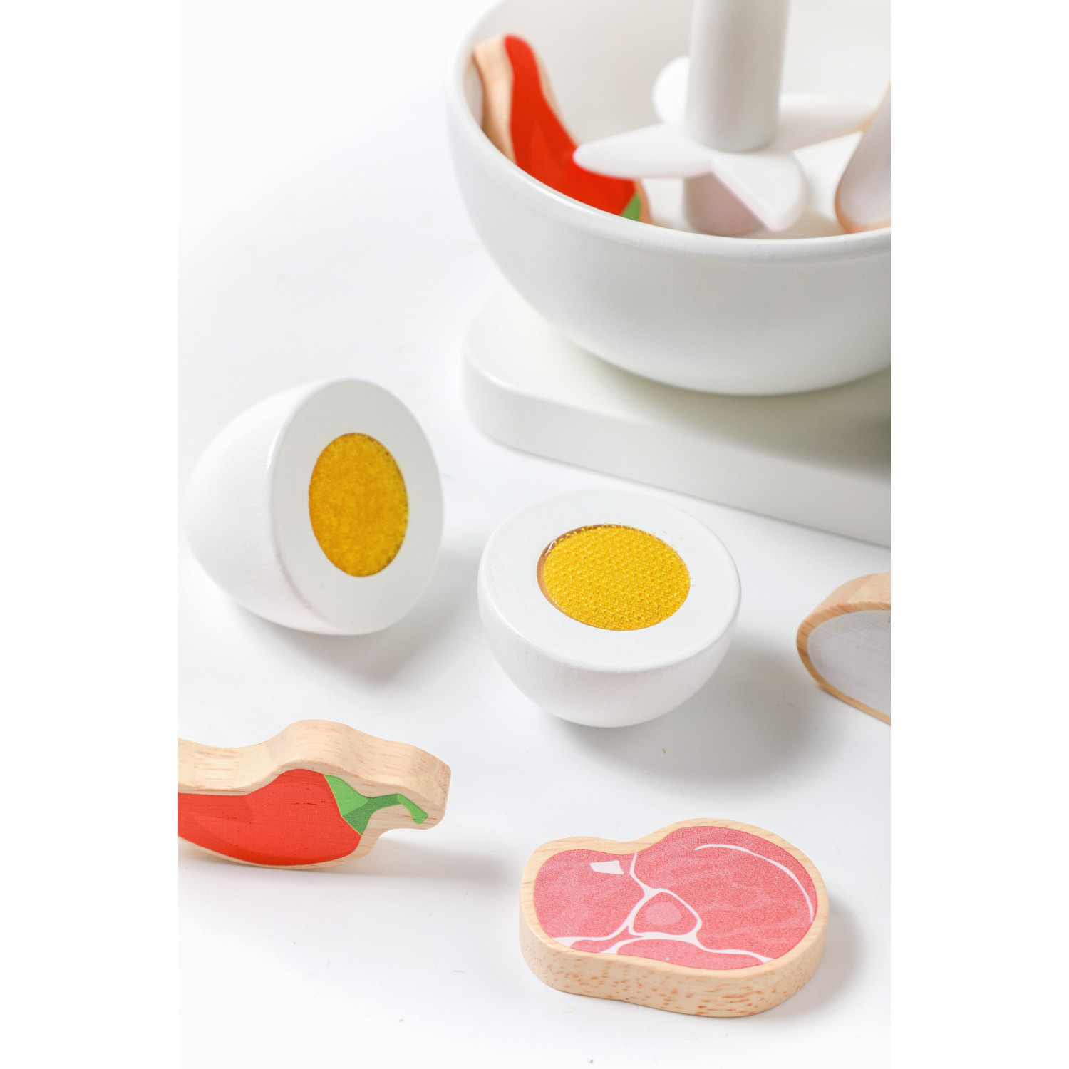 Ξύλινο μπλέντερ με εξαρτήματα και εξαρτήματα Ηλικία: 2+