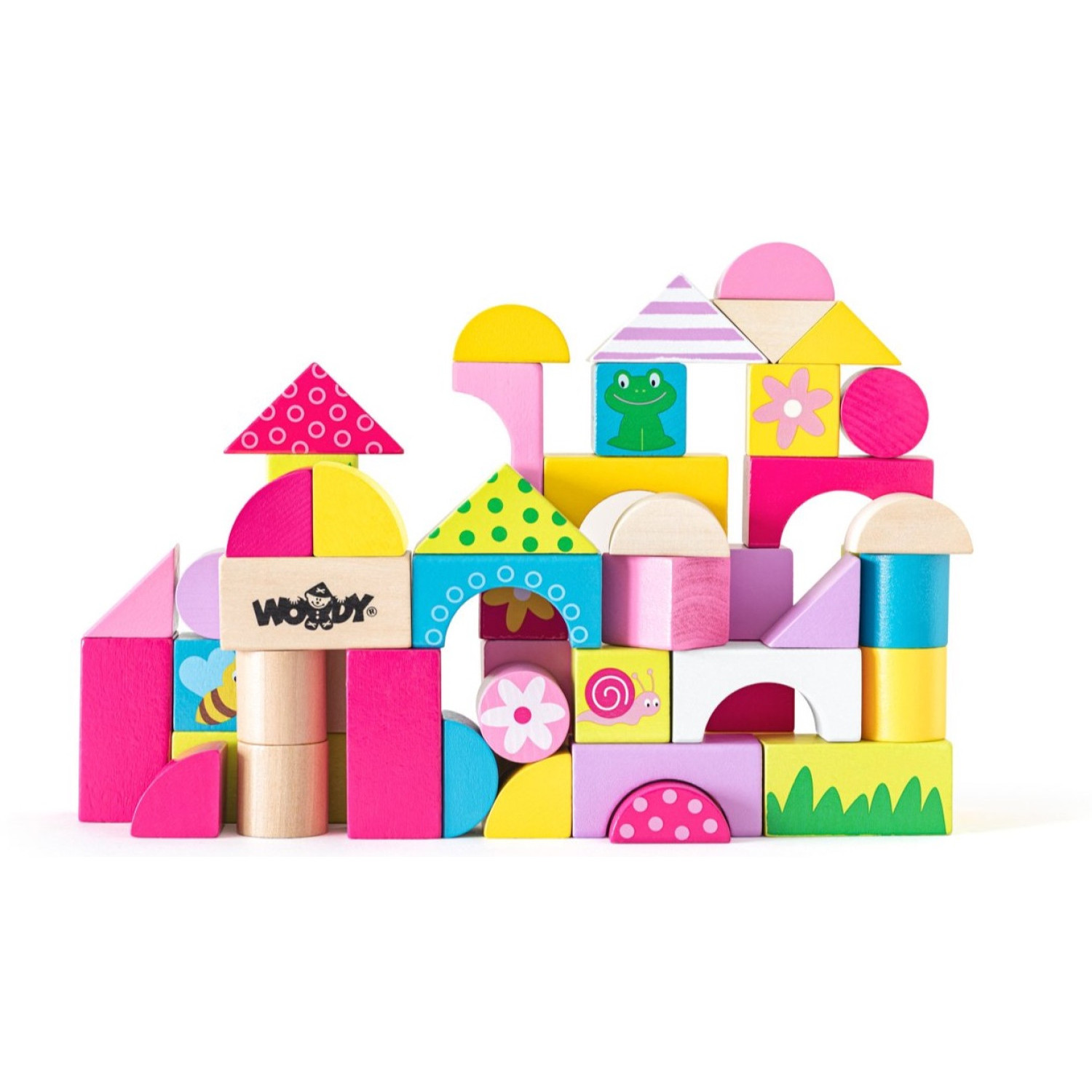 Σετ ξύλινων κατασκευών κήπου, 50 τεμάχια Ηλικία: 1+ Αριθμός τεμαχίων: 50