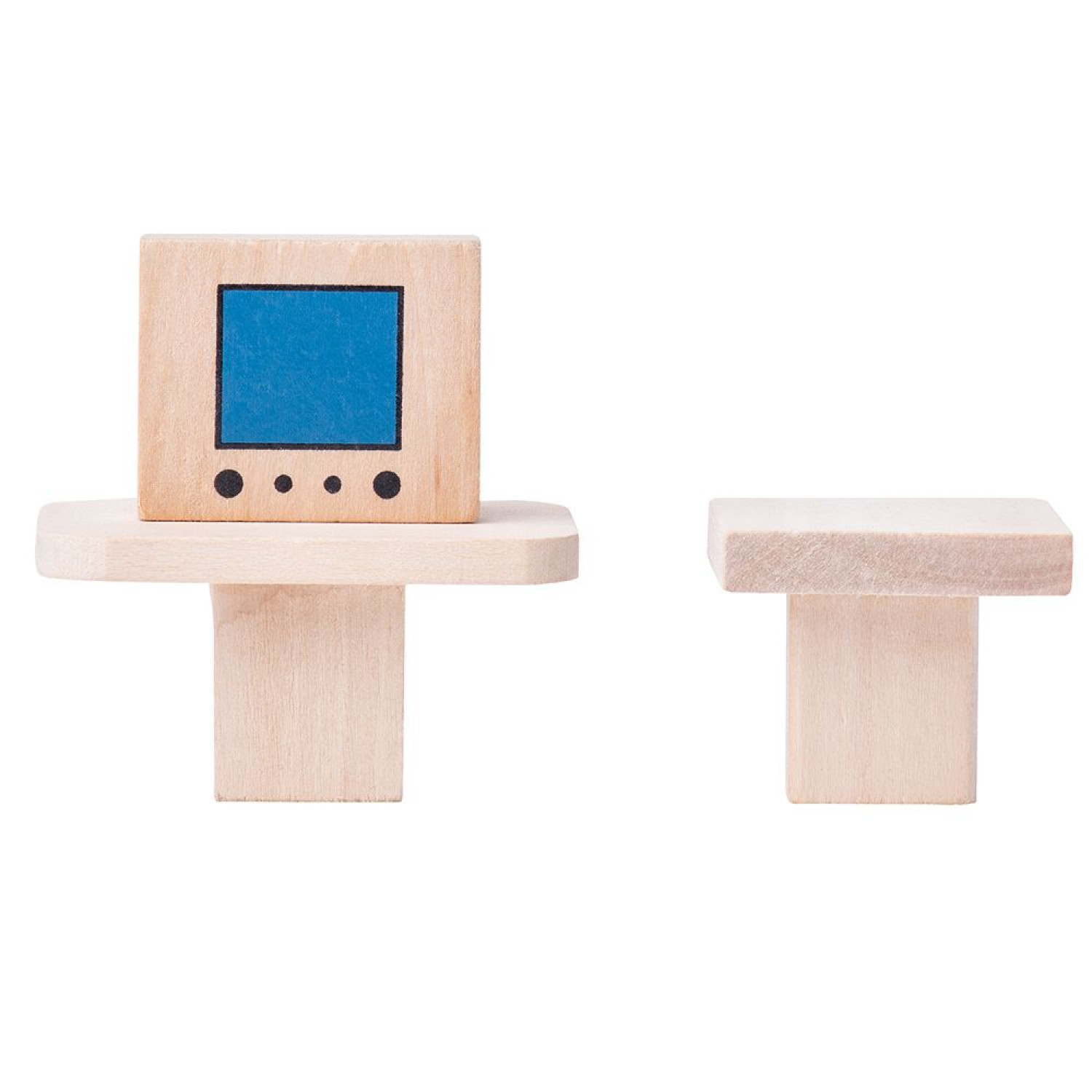 Ξύλινο κουκλόσπιτο με αξεσουάρ Ηλικία: 2+