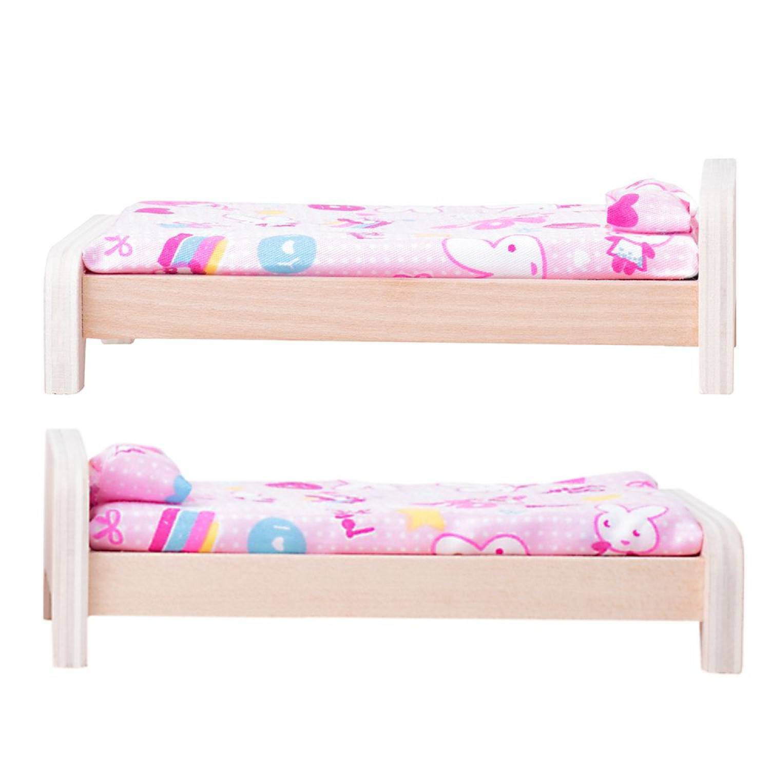 Ξύλινο κουκλόσπιτο με αξεσουάρ Ηλικία: 2+