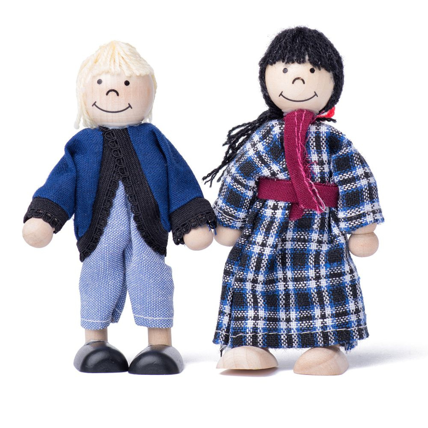 Ξύλινο κουκλόσπιτο με αξεσουάρ Ηλικία: 2+