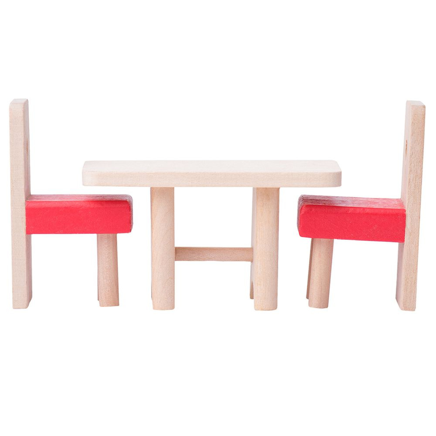 Ξύλινο κουκλόσπιτο με αξεσουάρ Ηλικία: 2+