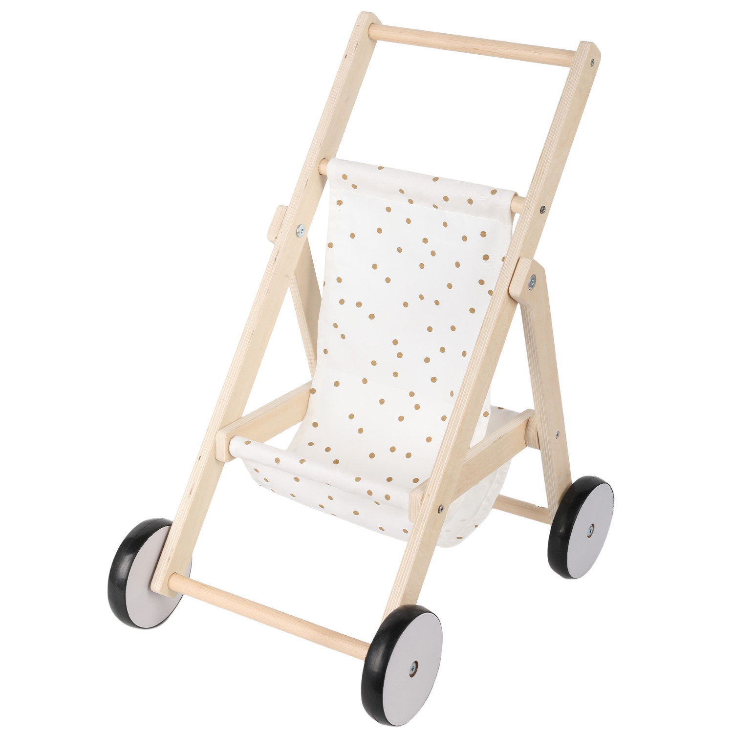 Ξύλινο καρότσι κούκλας Ηλικία: 1+