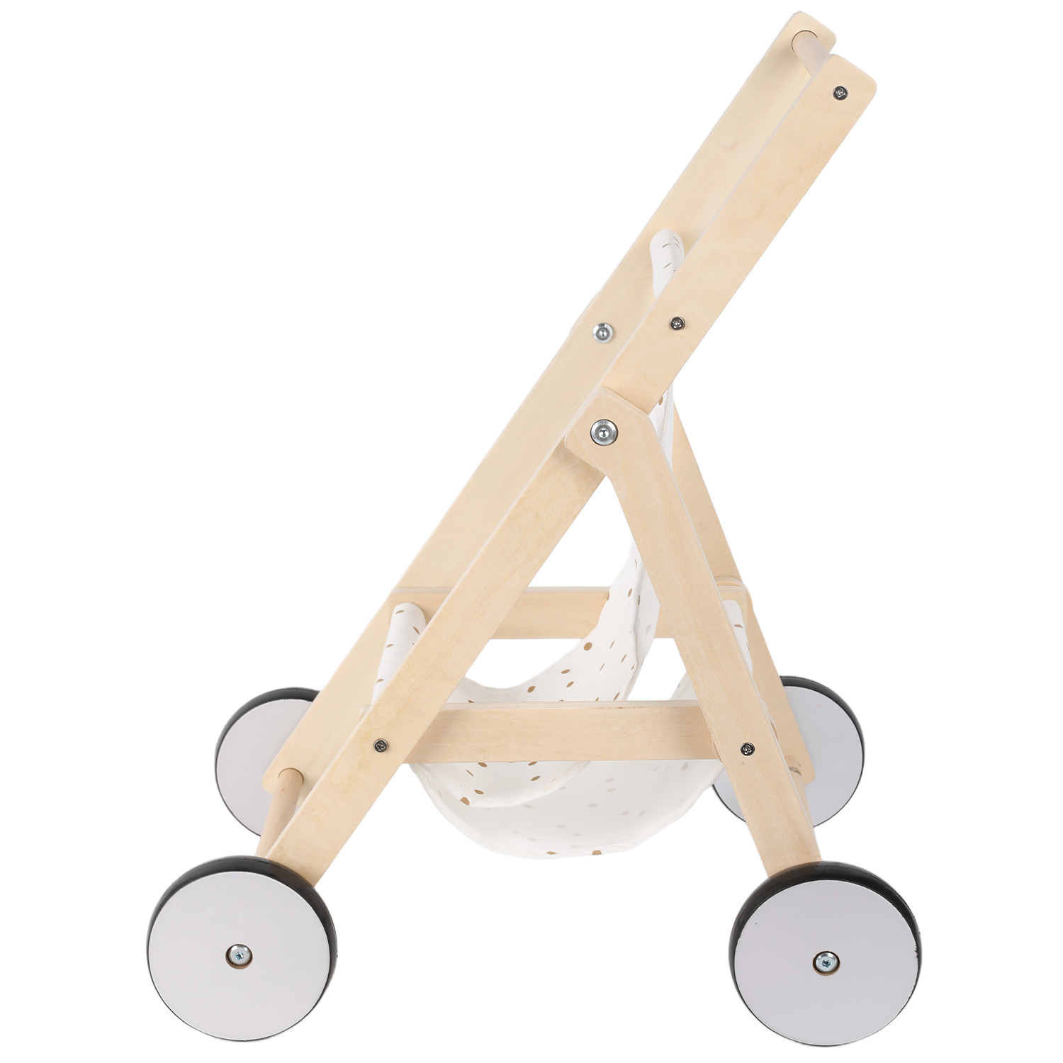 Ξύλινο καρότσι κούκλας Ηλικία: 1+