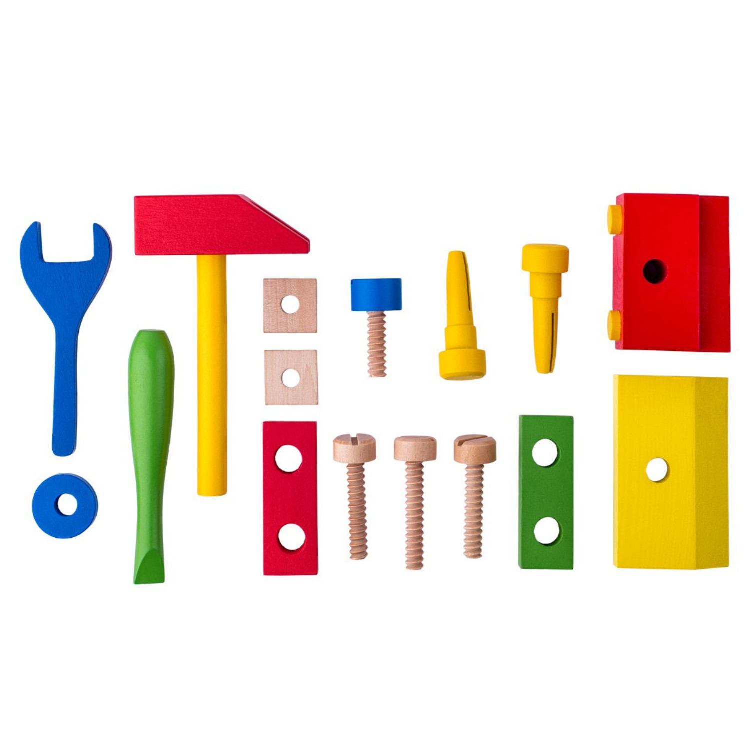 Σετ ξύλινων κατασκευών Φορτηγό Ηλικία: 2+ Αριθμός εξαρτημάτων: 16