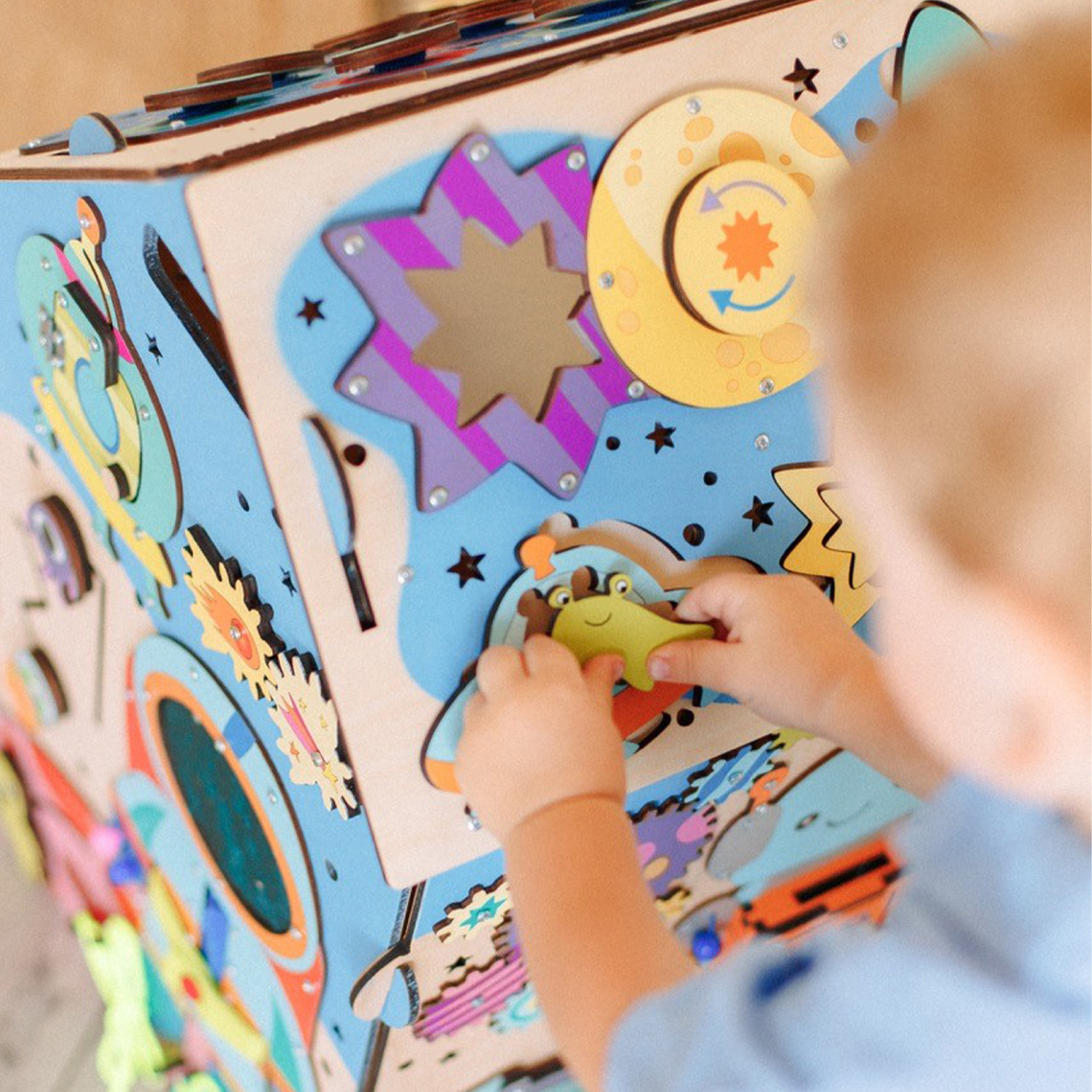 Εκπαιδευτικό Σπίτι με Φωτισμό LED Χώρος Ηλικία: 1+