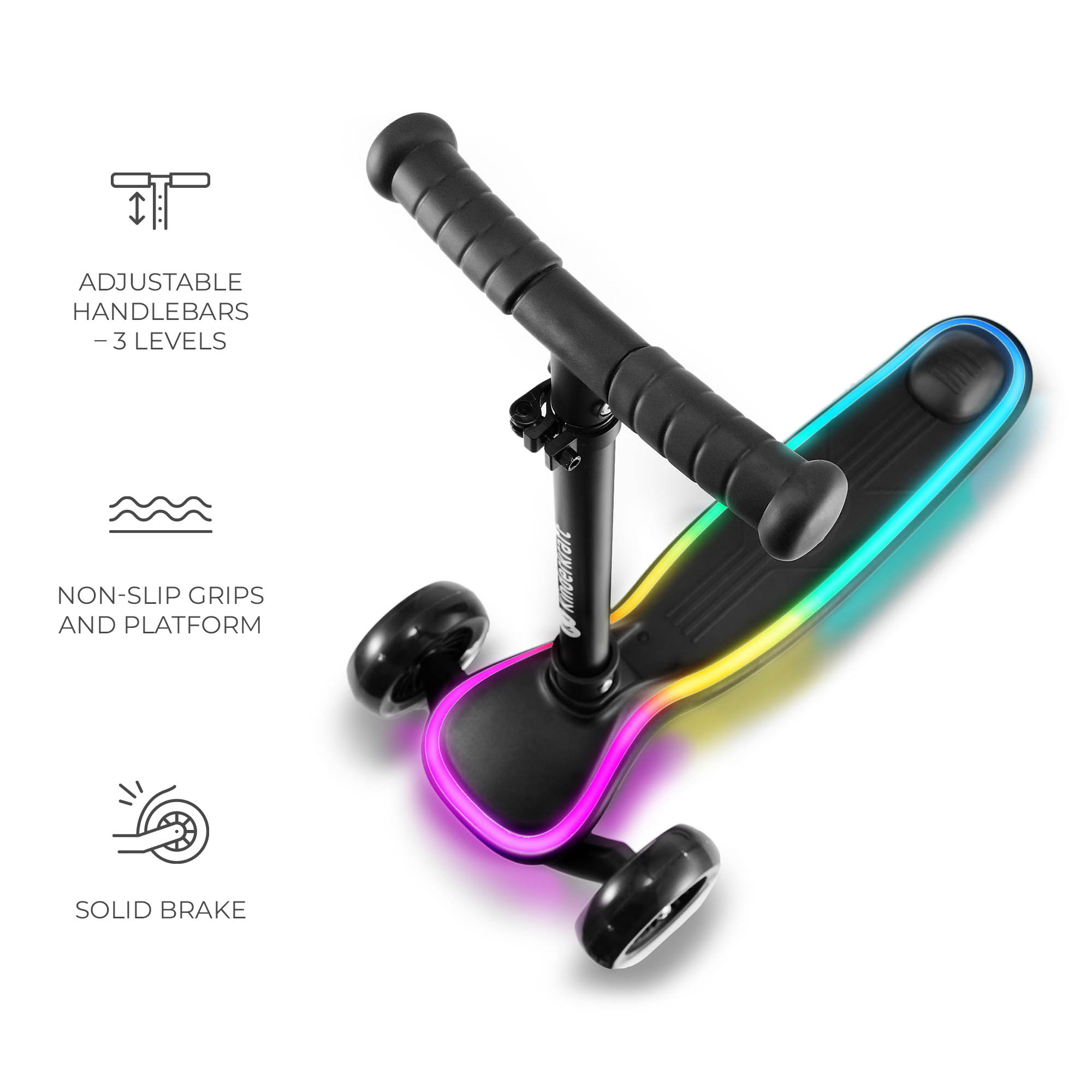 Kinderkraft RAKET scooter BLACK