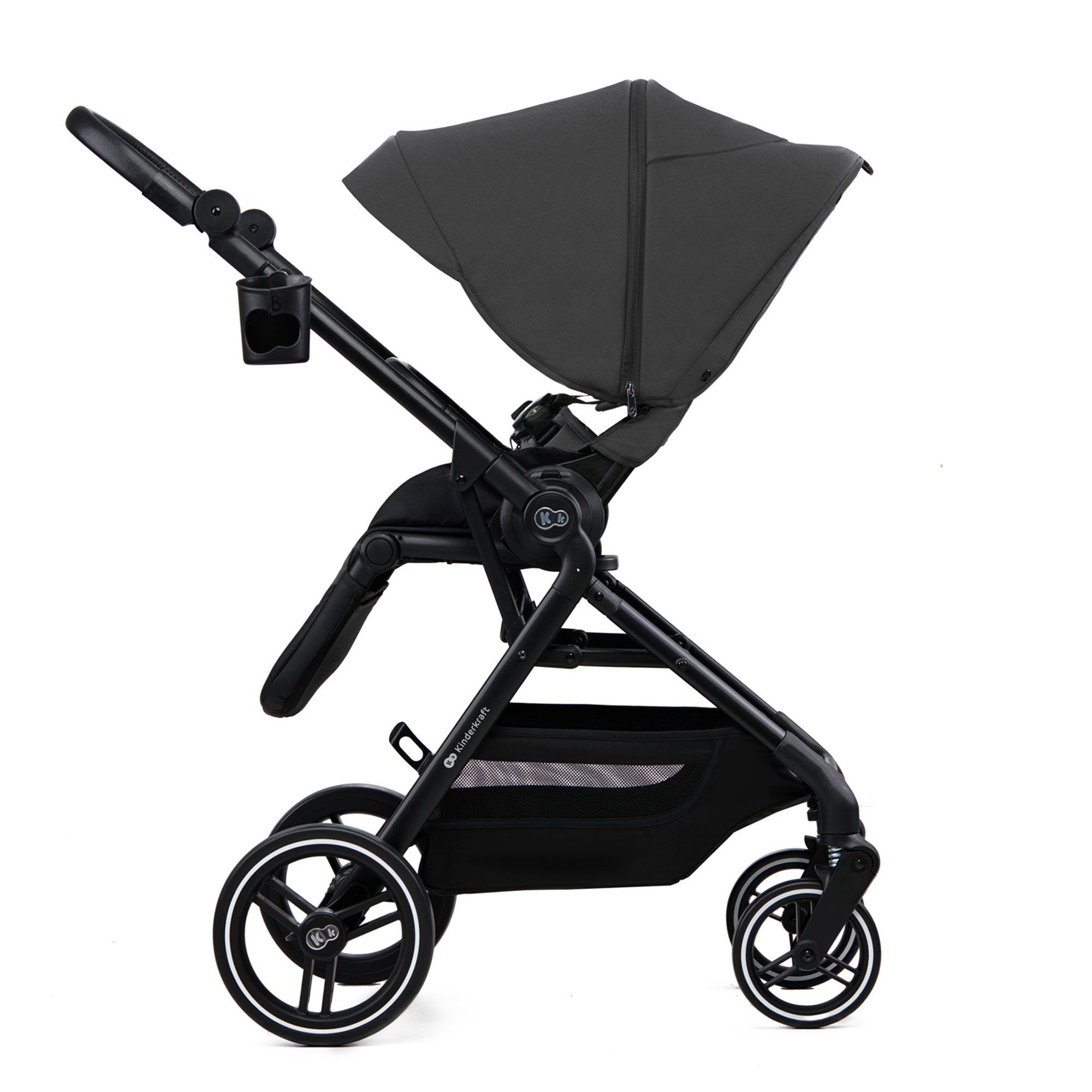 Παιδικό καρότσι Kinderkraft YOXI 3 σε 1 MOONLIGHT ΓΚΡΙ