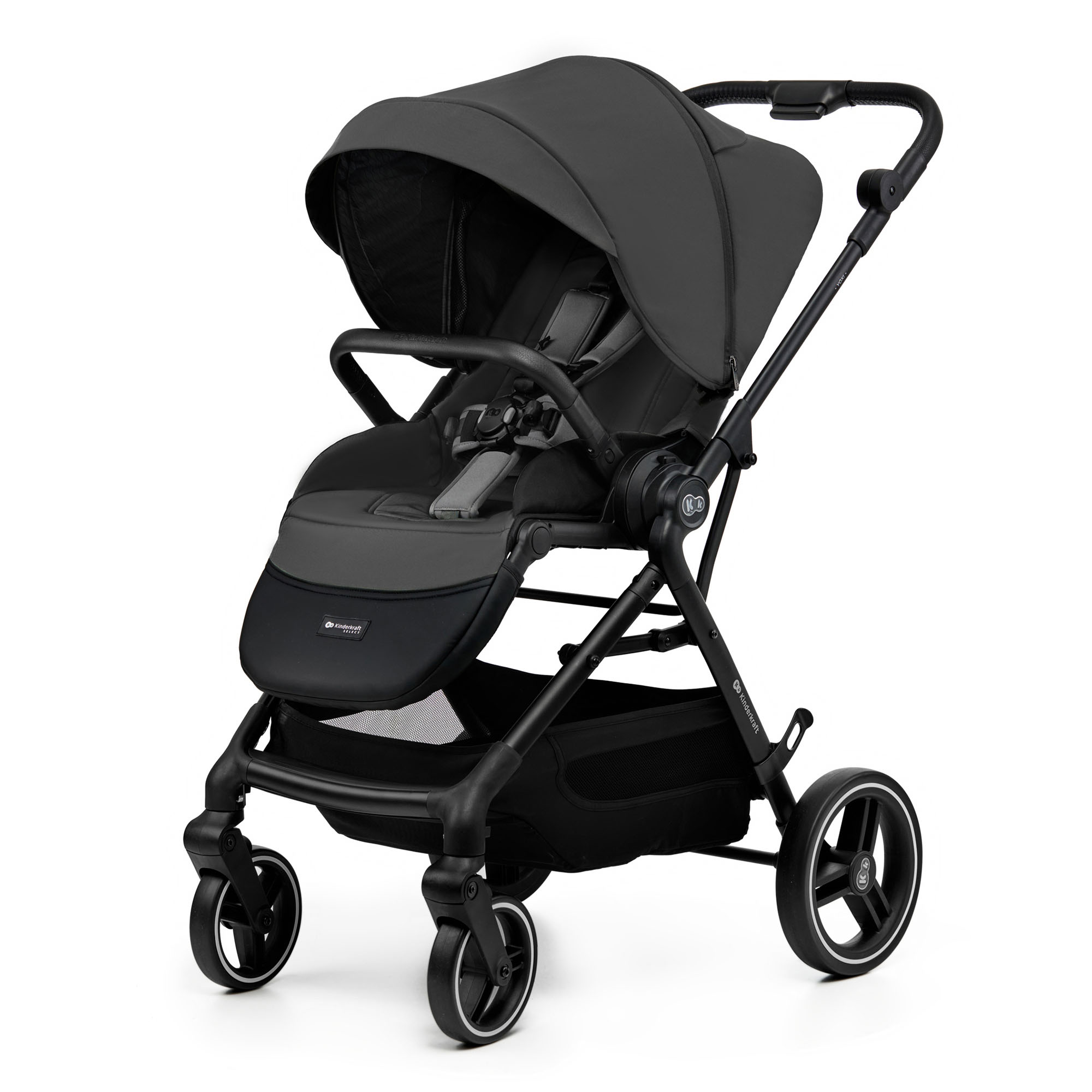 Παιδικό καρότσι Kinderkraft YOXI 3 σε 1 MOONLIGHT ΓΚΡΙ